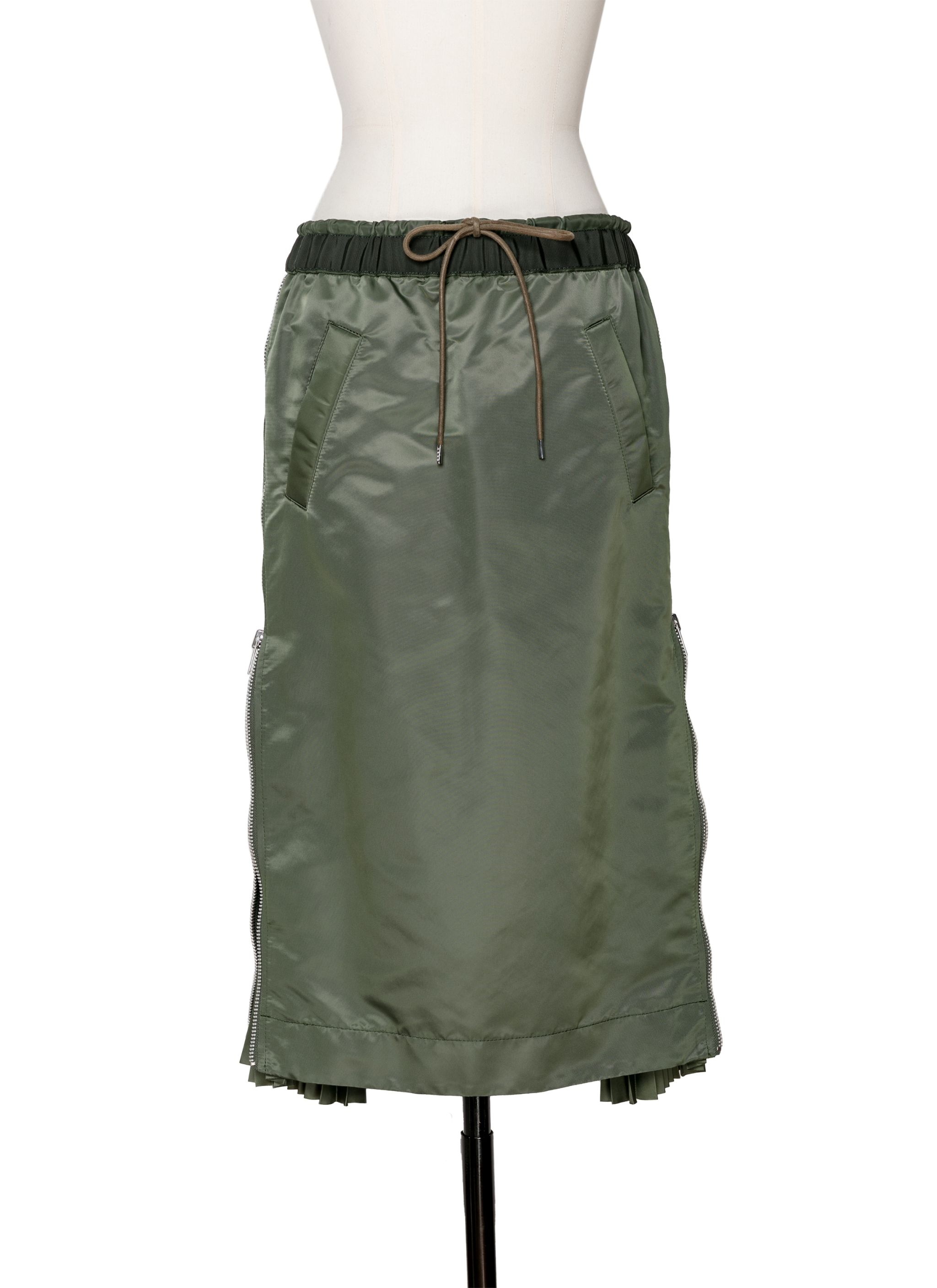 Nylon Twill Skirt - 1