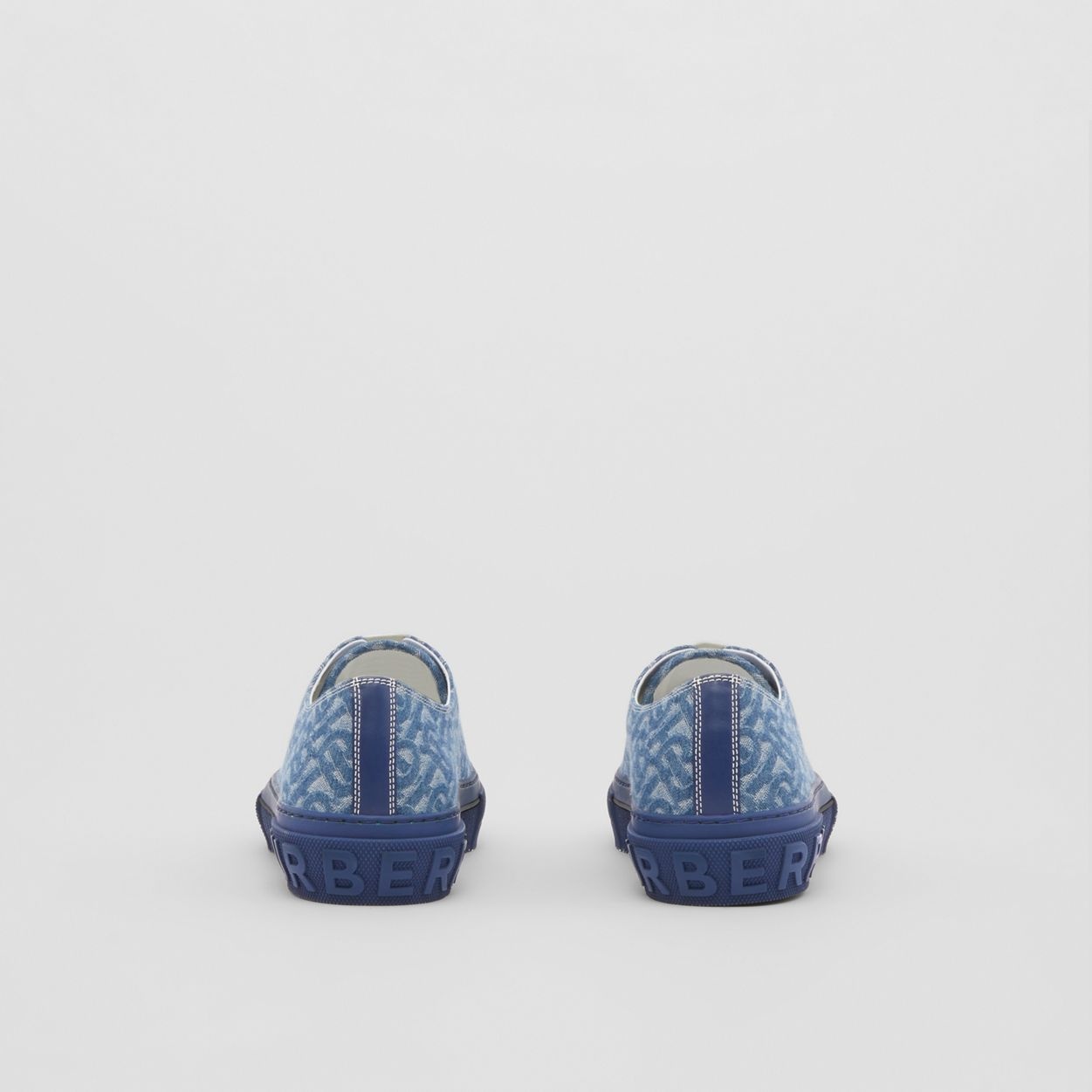 Monogram Denim Sneakers - 5