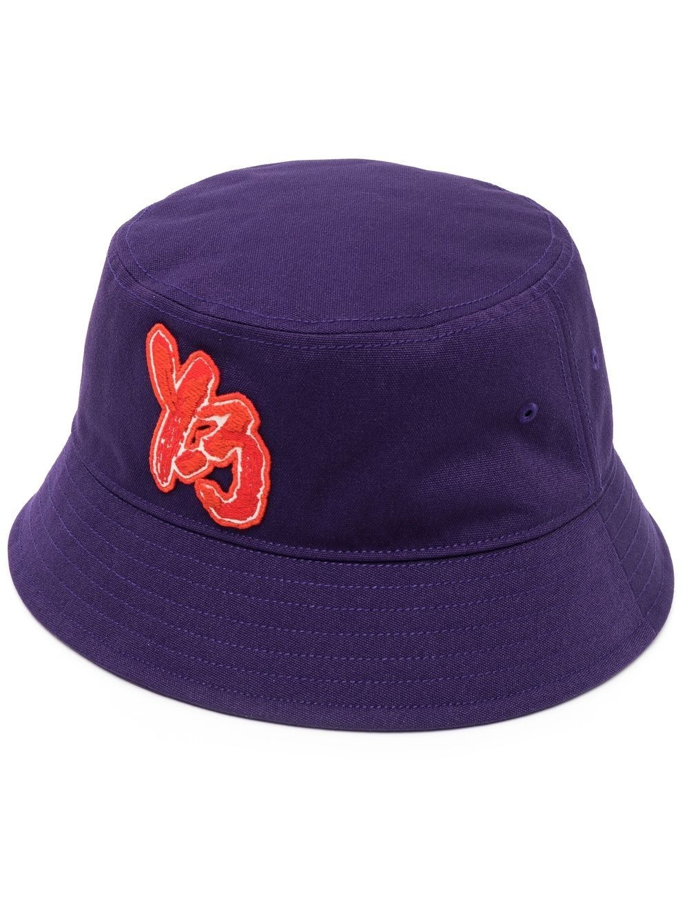 logo-embroidered bucket hat - 1