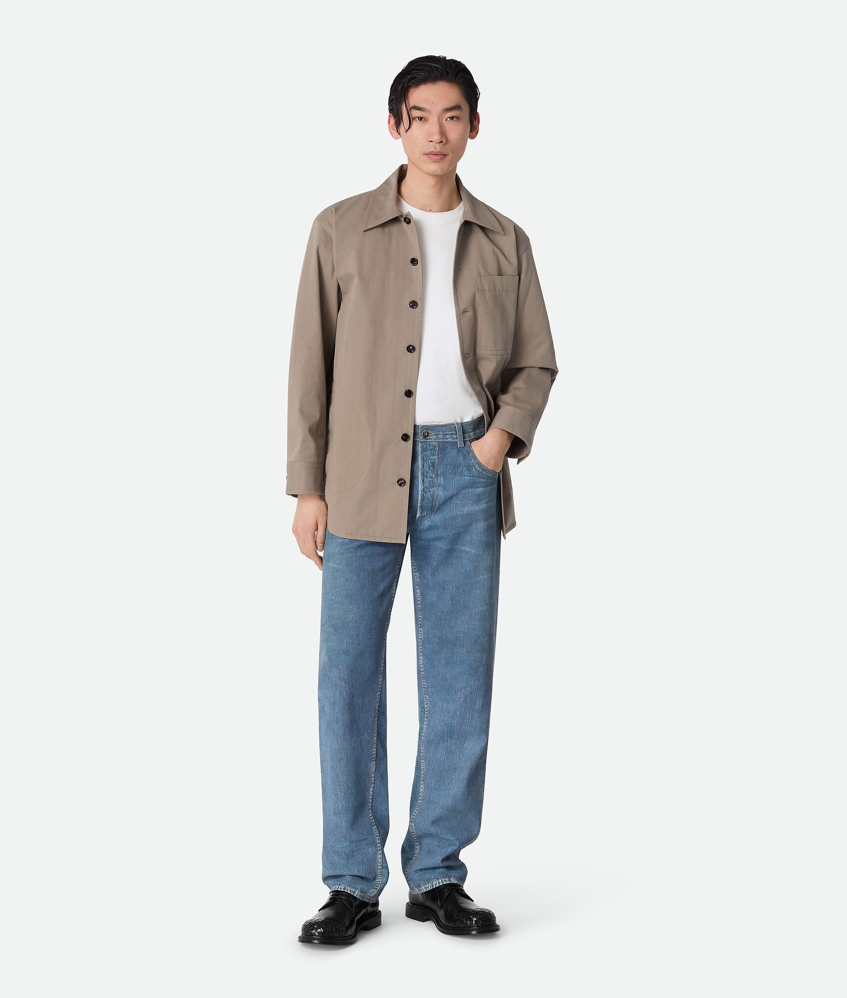 Cotton Twill Overshirt - 4
