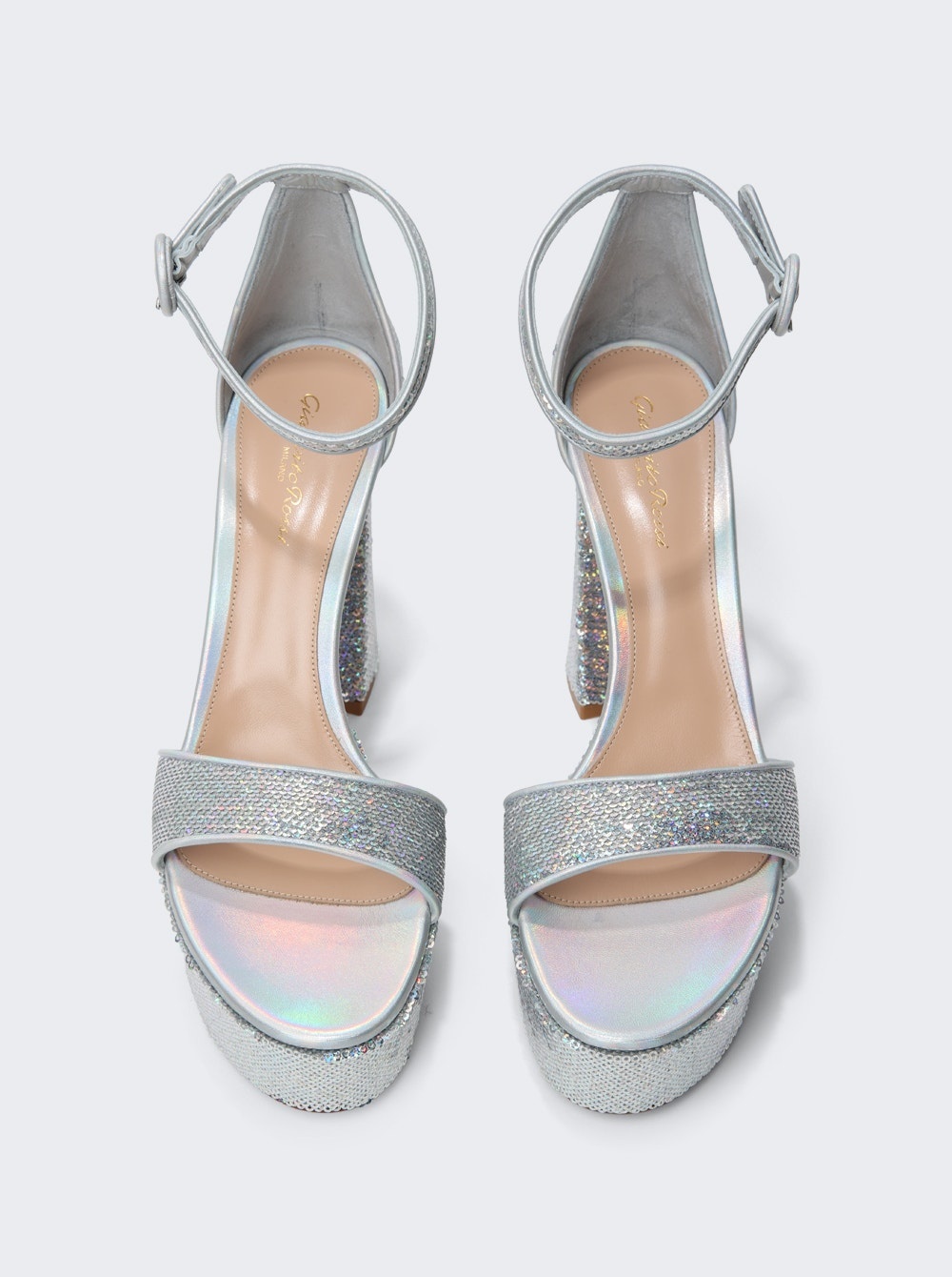 Platform Buckle Sandal Hologram - 3