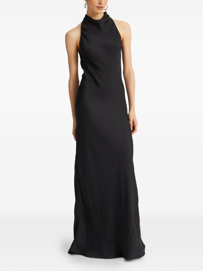 ROTATE halter-neck maxi dress outlook