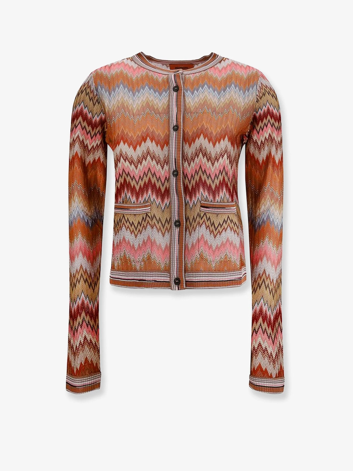 Missoni Women Viscose Cardigan With Chevron Pattern - 1