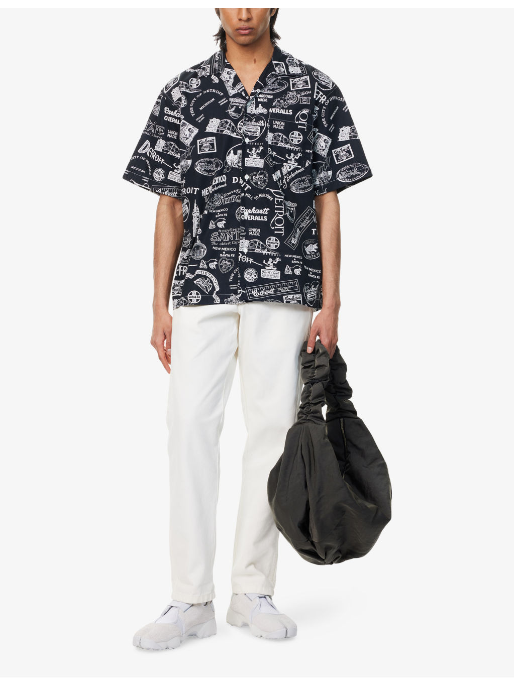 Souvenir Boxy-Fit Cotton Shirt - 2
