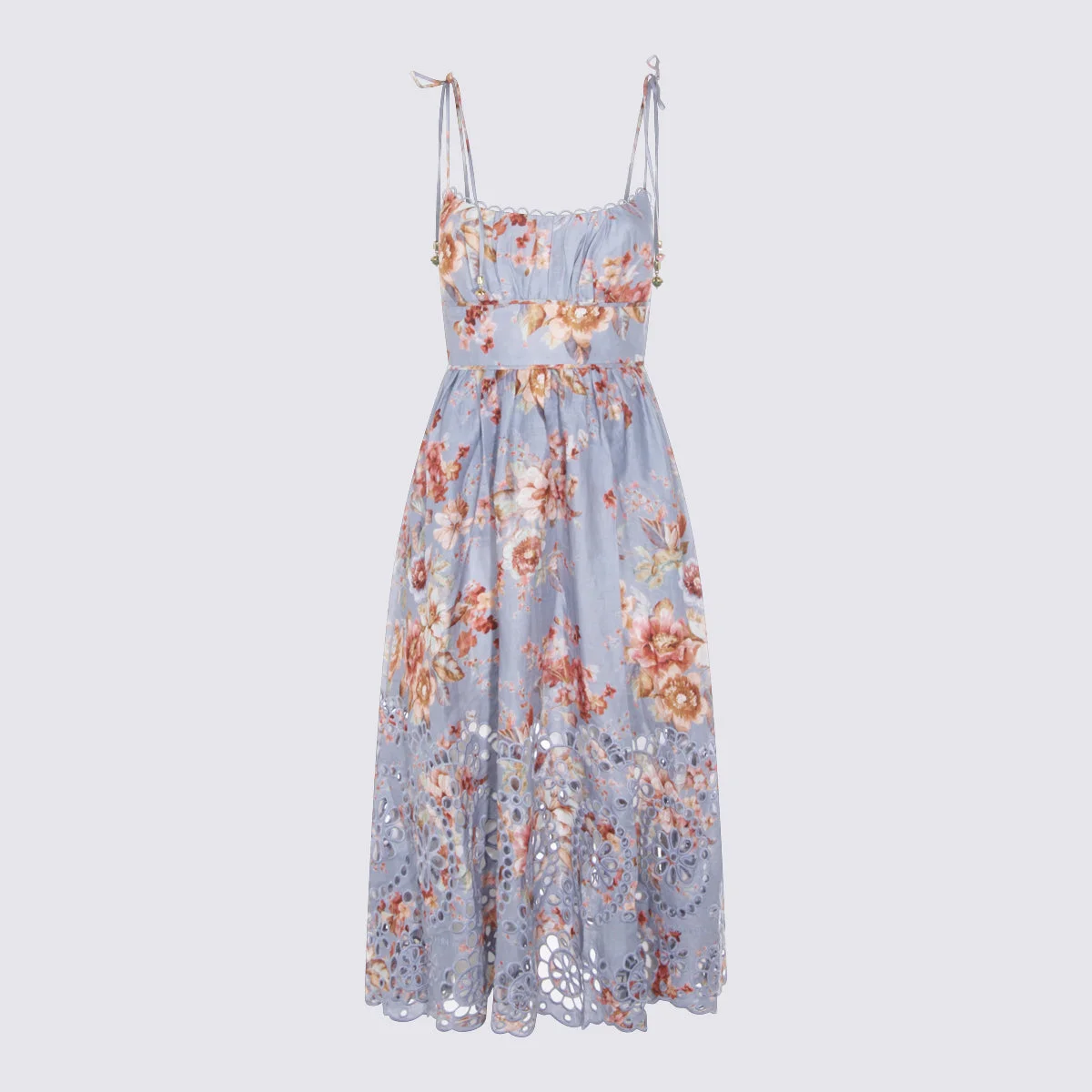 Dresses Chambray Floral - 1