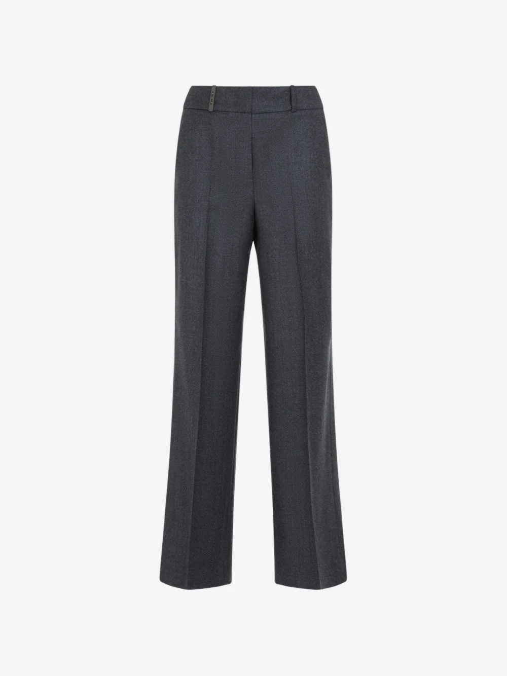 pressed-crease trousers - 1