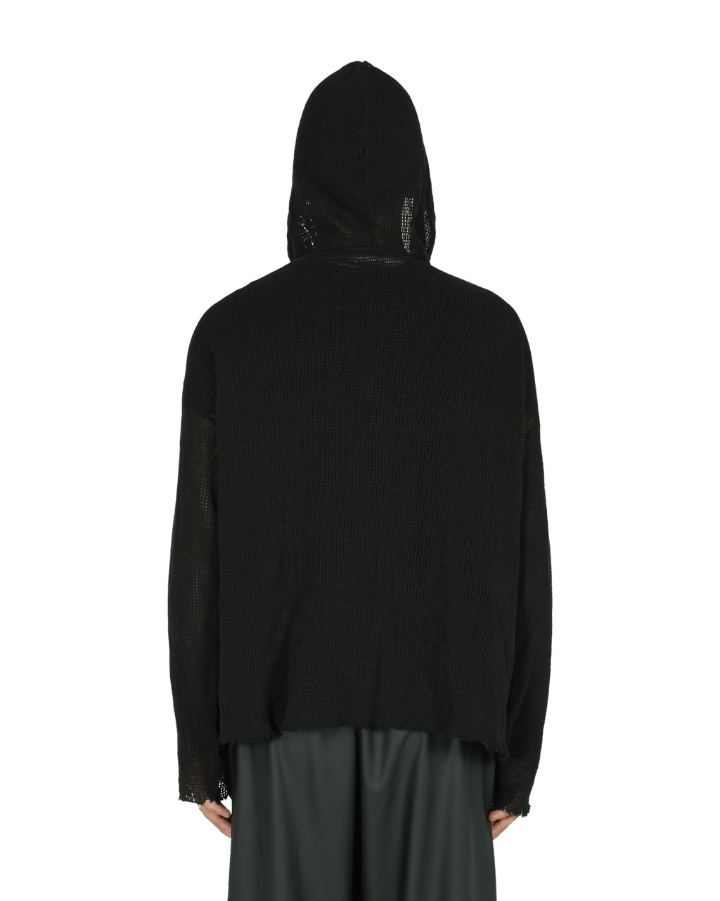 ZIP-UP MESH HOODED L/S TOP - 5