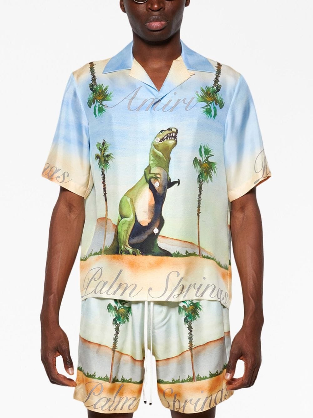 x The Webster Dinosaur silk shirt - 3