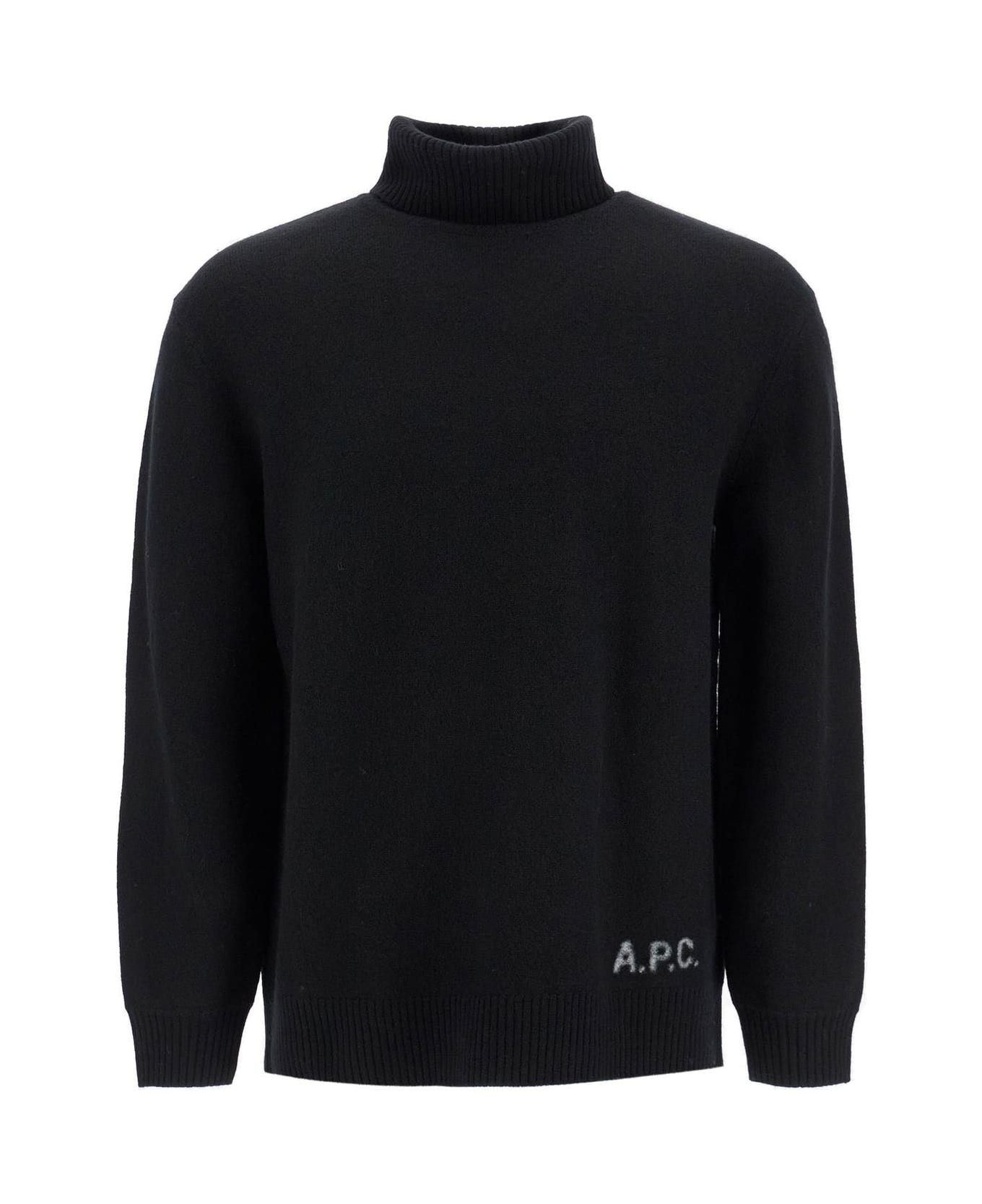 Turtleneck Long-sleeved Jumper - 1