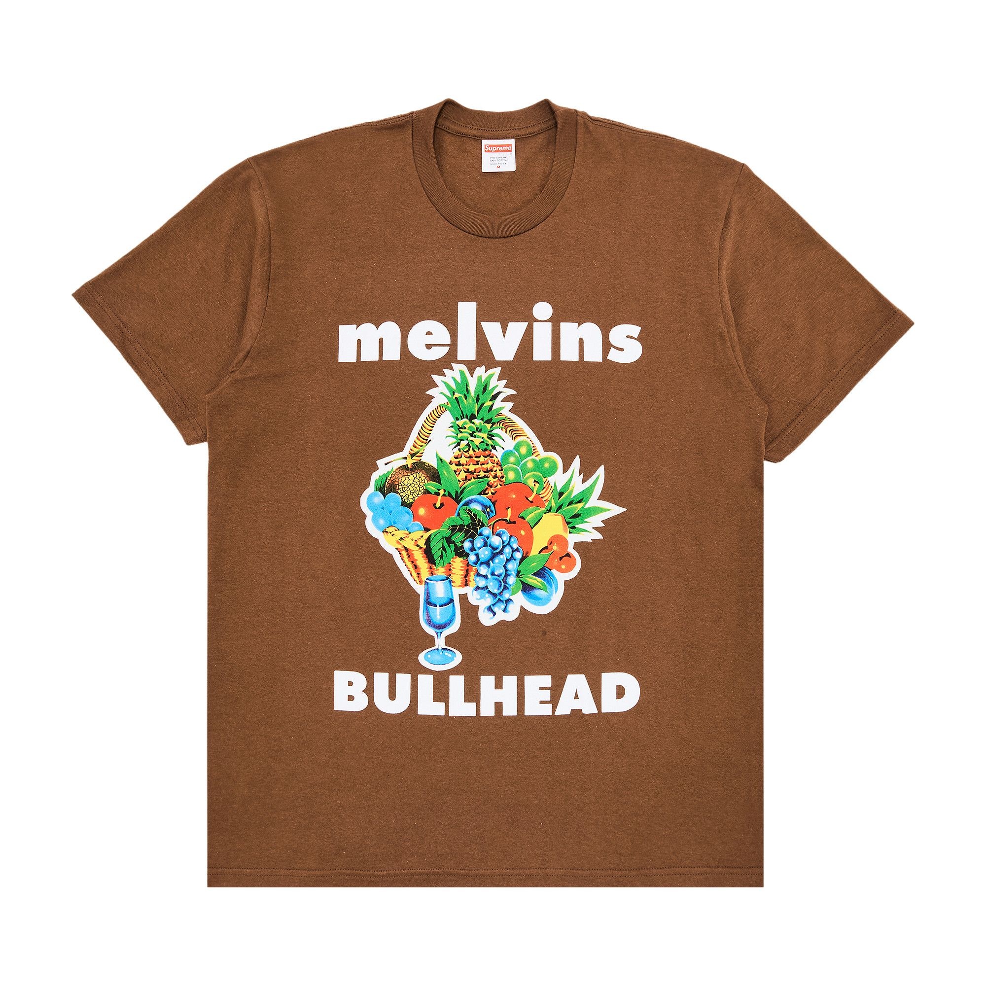 Supreme x Melvins Bullhead Tee 'Brown' - 1