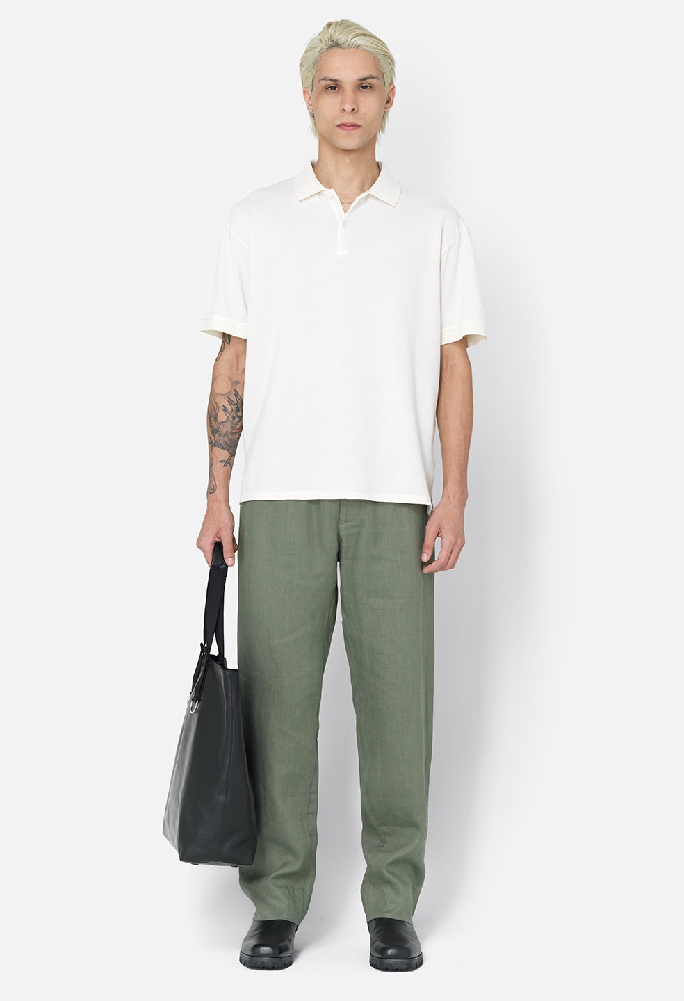 LINEN EASY TROUSER - 2