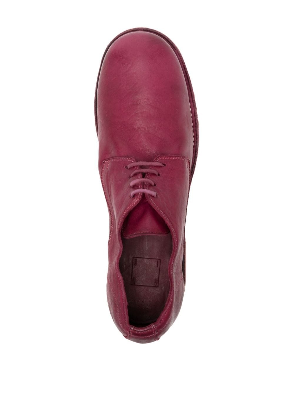 horse-leather Derby shoes - 4