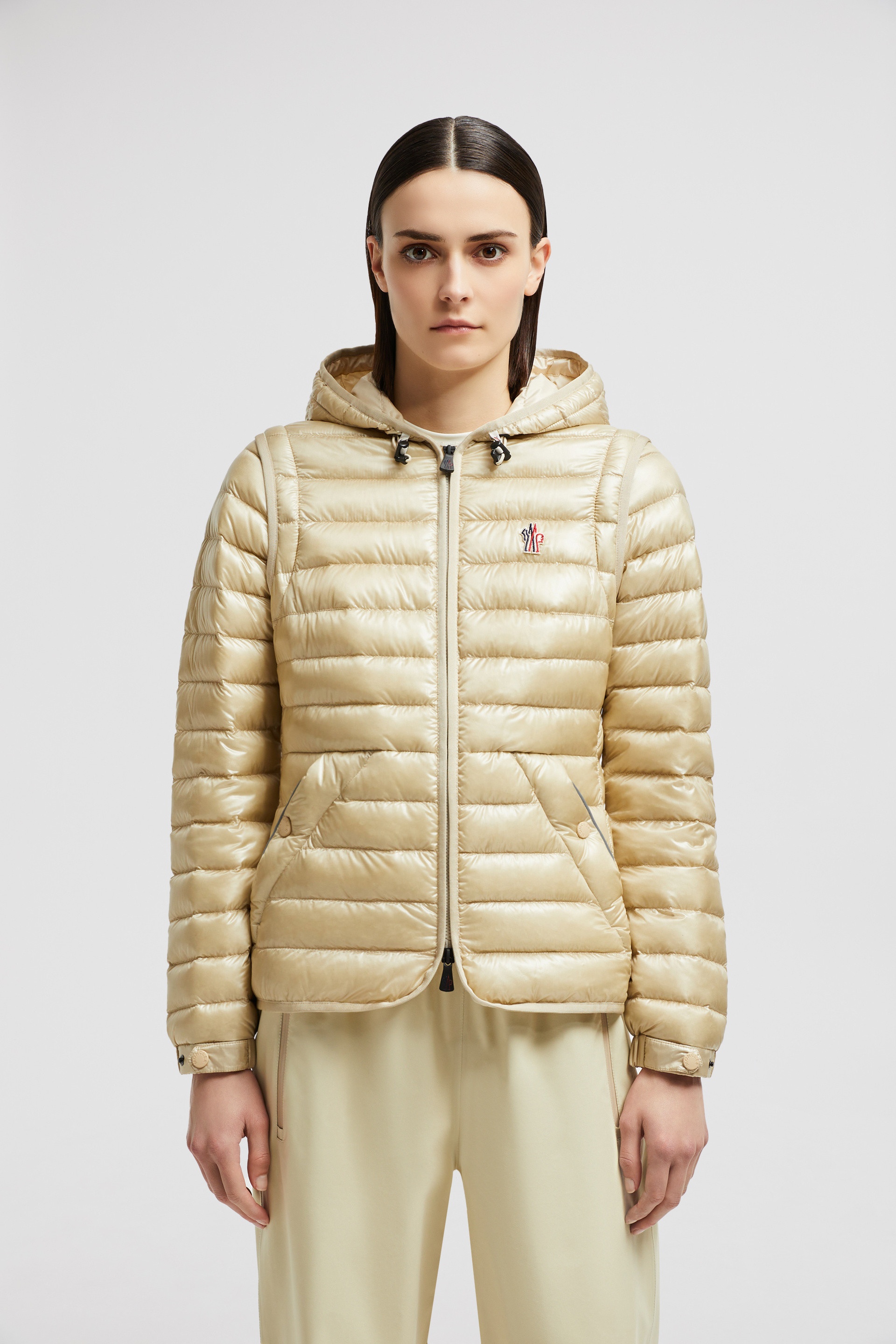 Karura 2-in-1 Hooded Short Down Jacket - 8