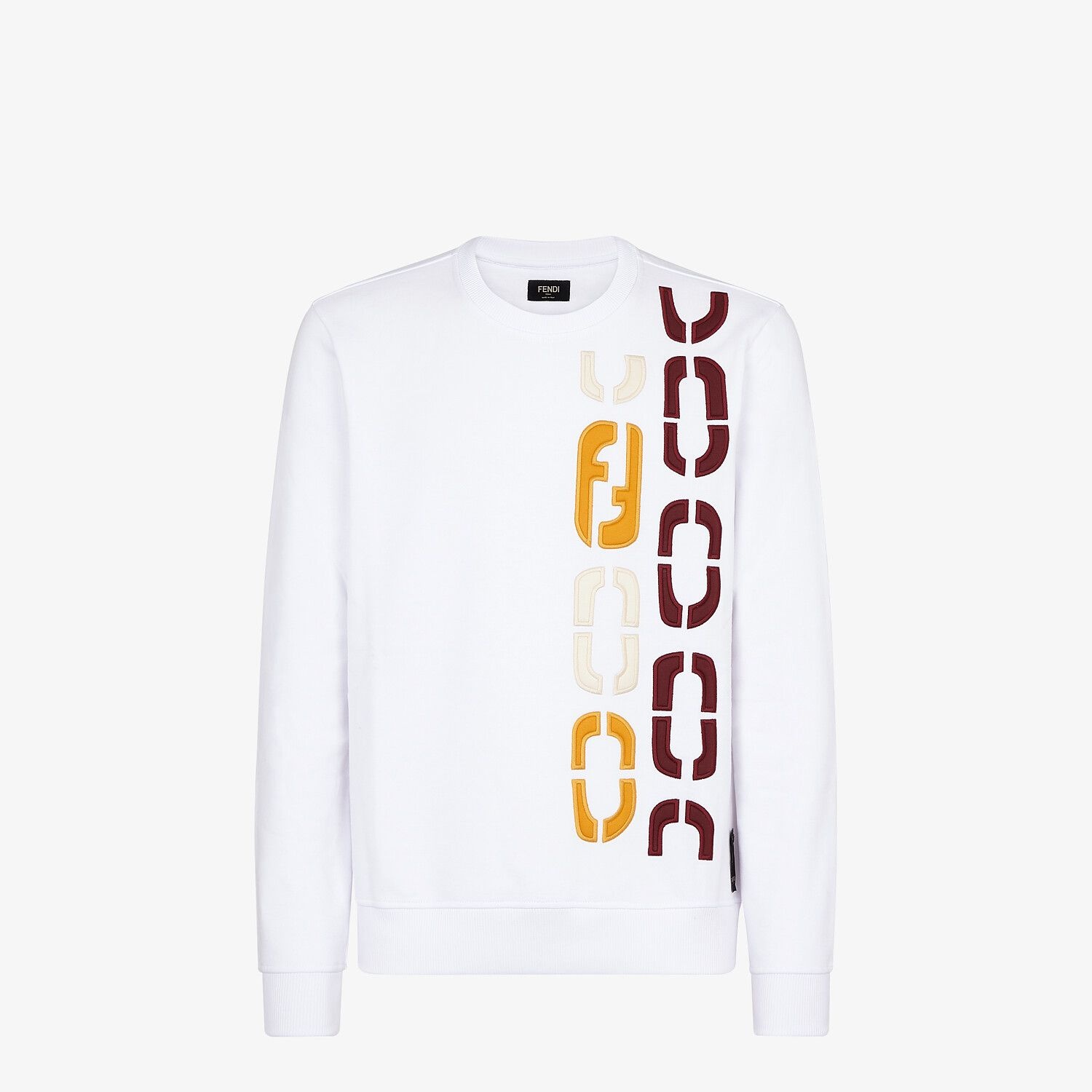 White cotton sweatshirt - 1