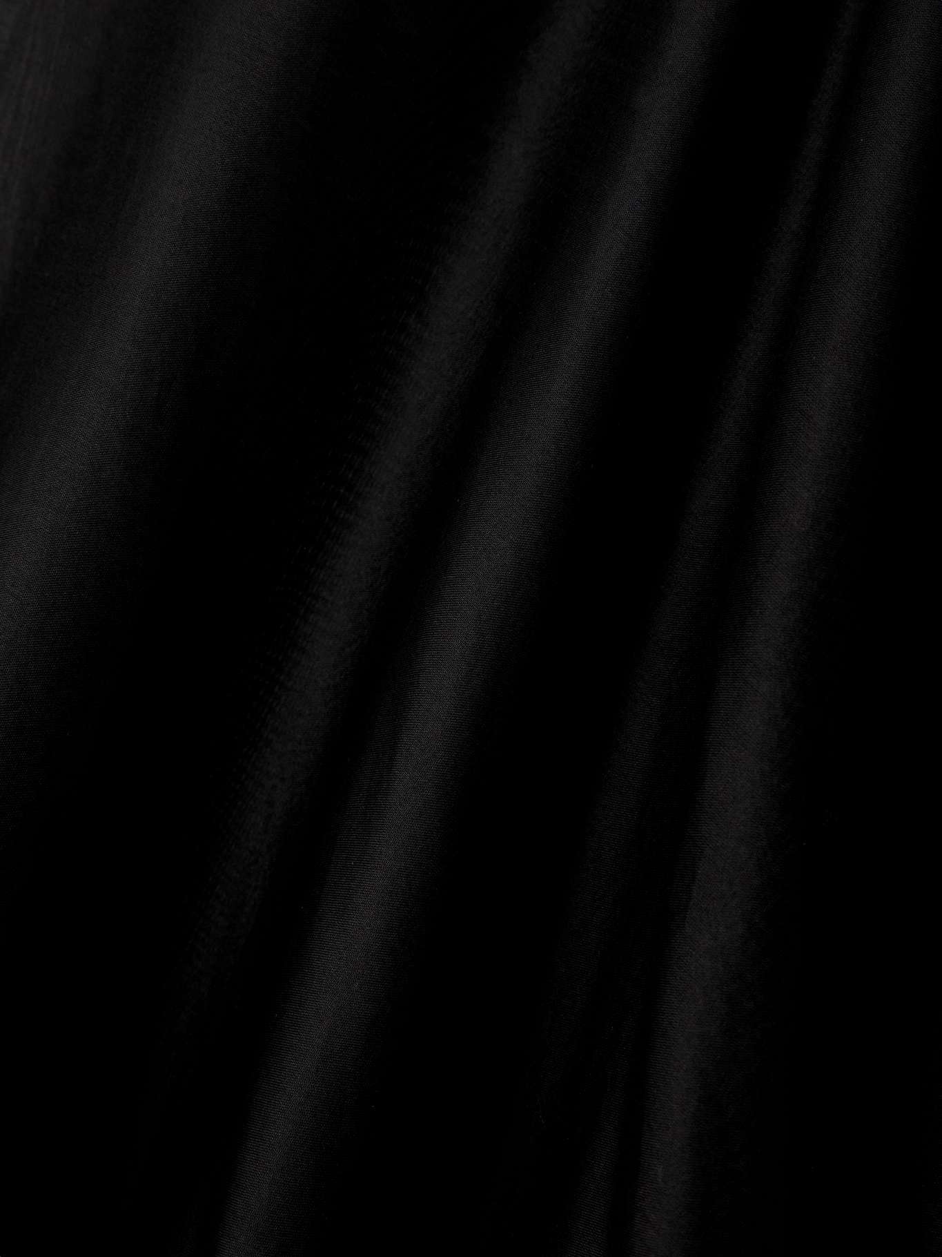 Divine pleated cotton-gauze mini dress - 4