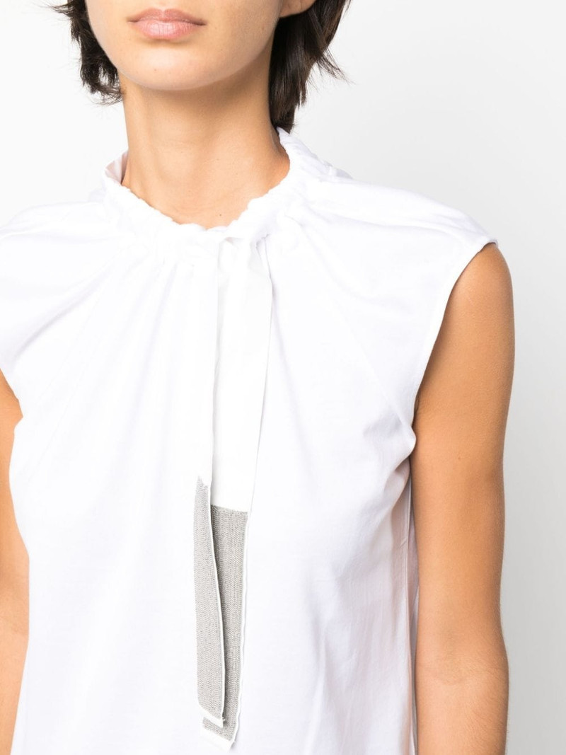 drawstring cotton tank top 5