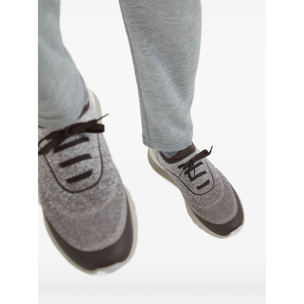 Brunello Cucinelli Brown Trainers - Slip-Ons Men - 4