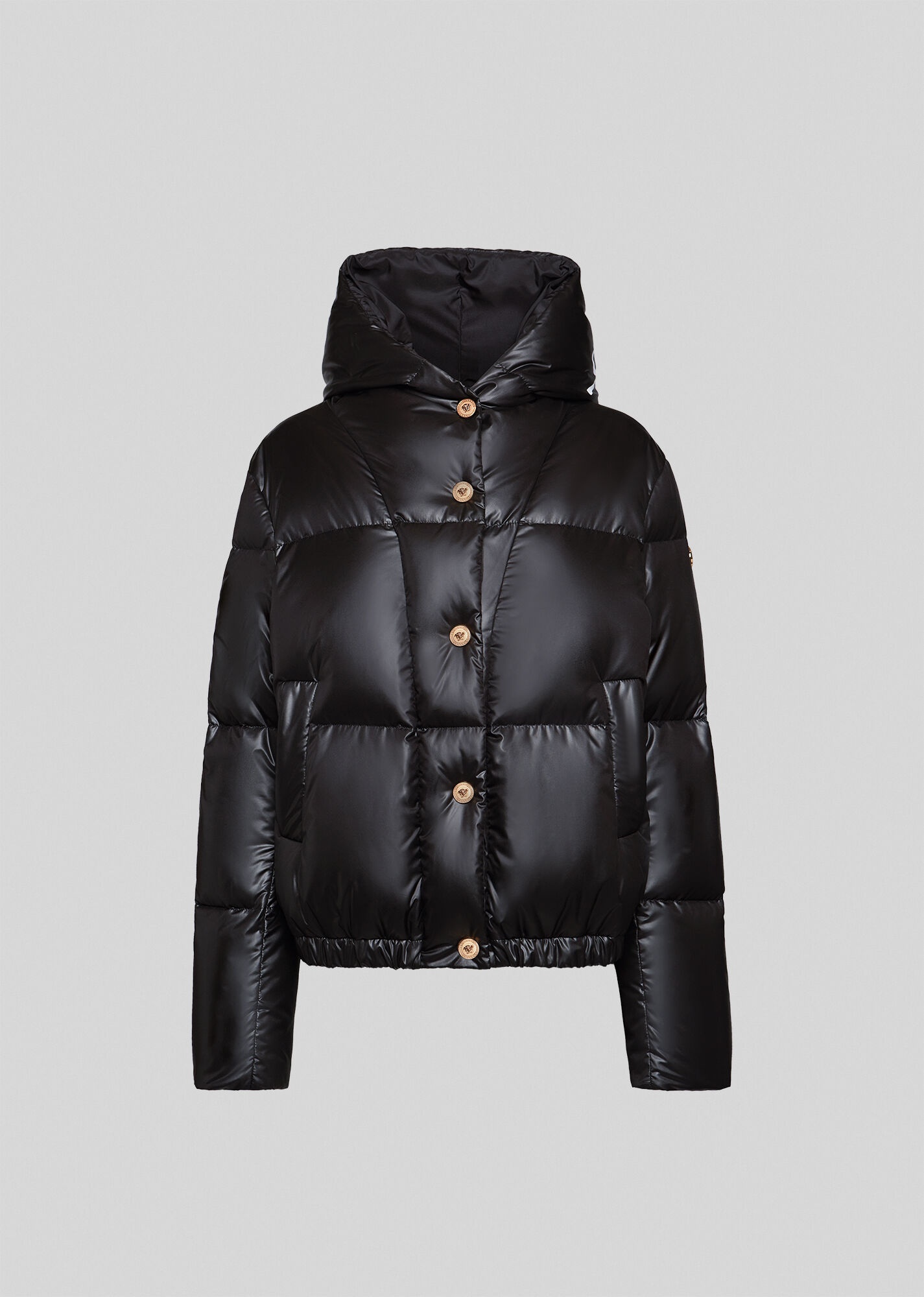 Medusa Button Puffer Jacket - 1