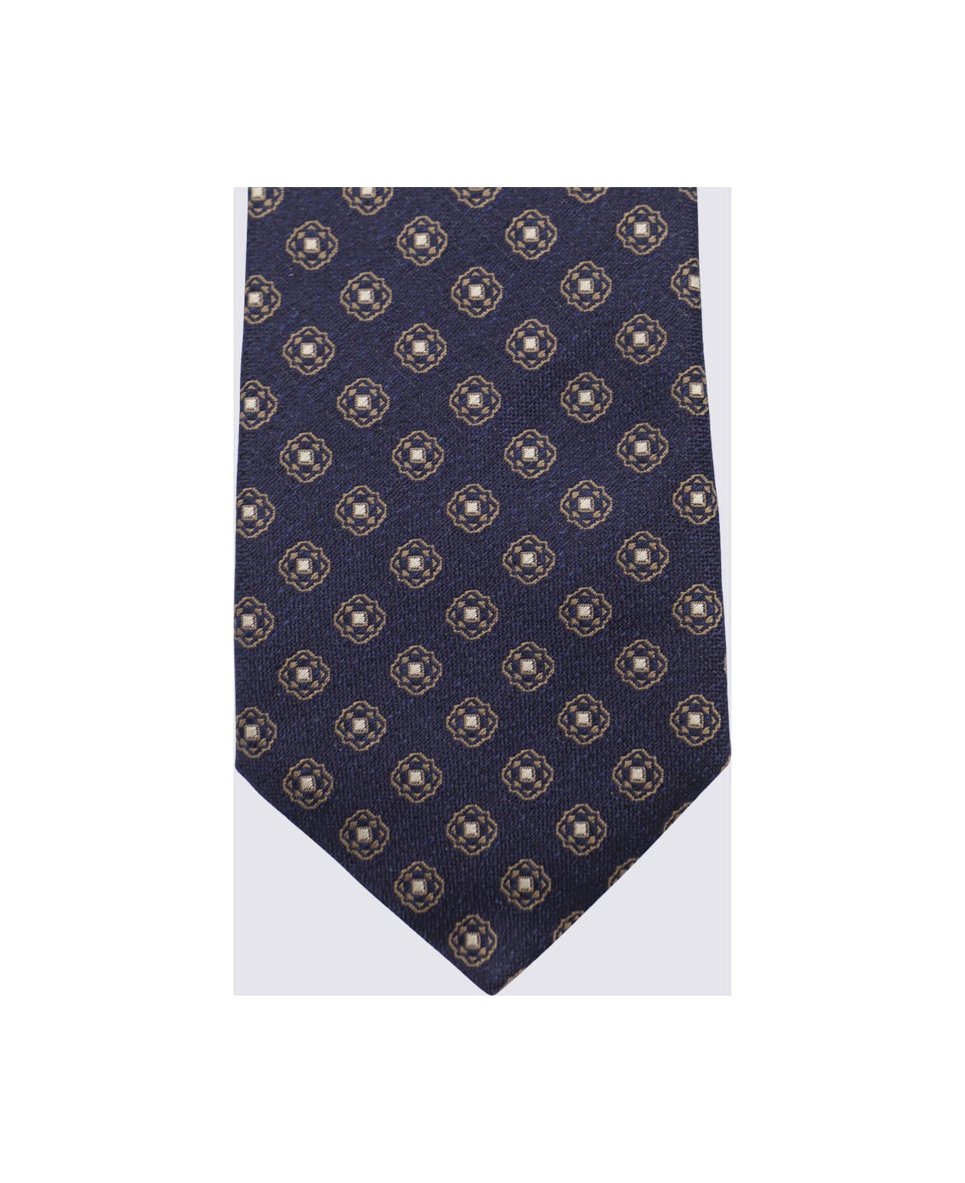 Blue Wool Tie - 2