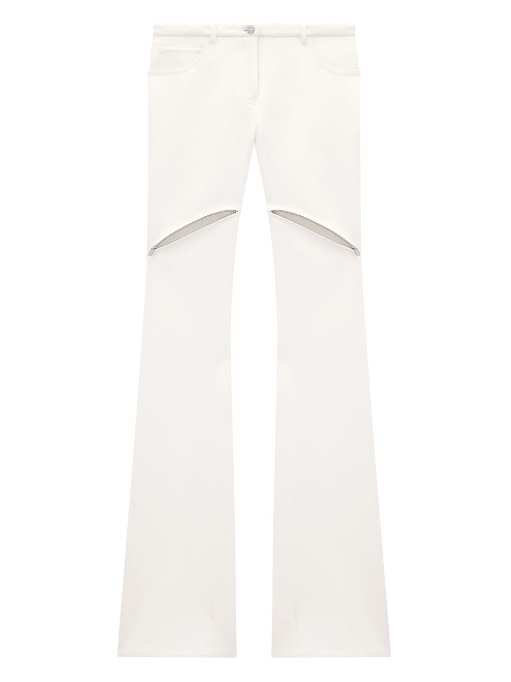 Ellipse zipped twill trousers - 5