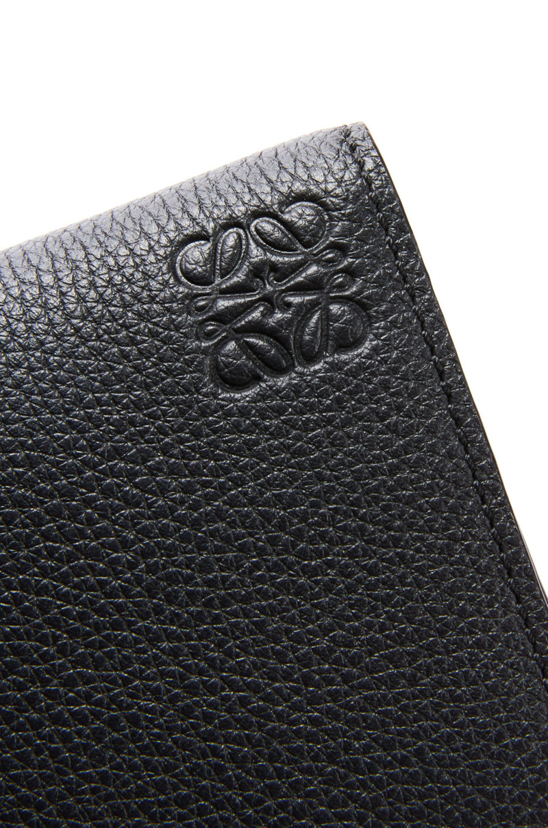 Long horizontal wallet in soft grained calfskin 5