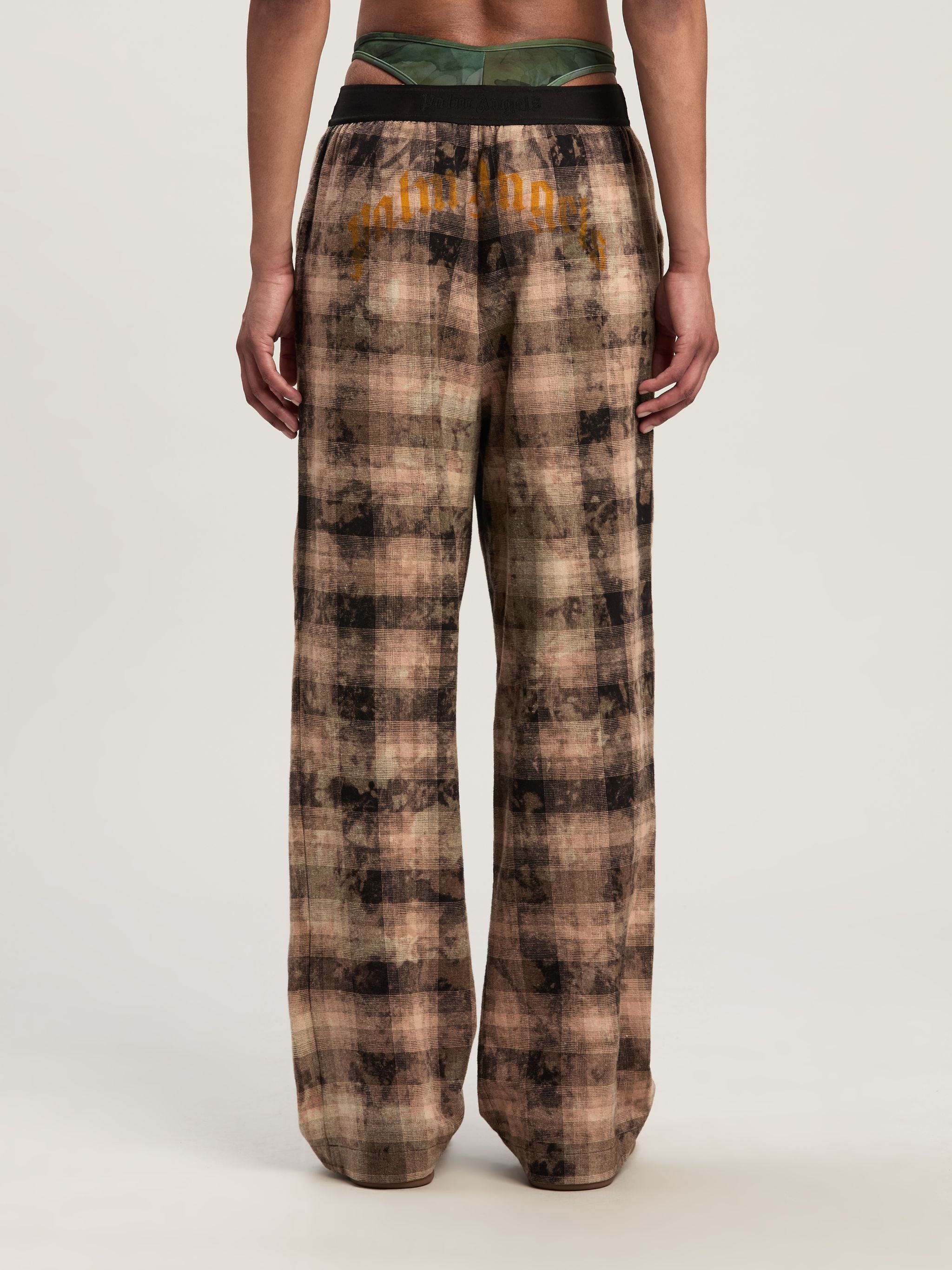 Curved Logo Pajama Pants - 5