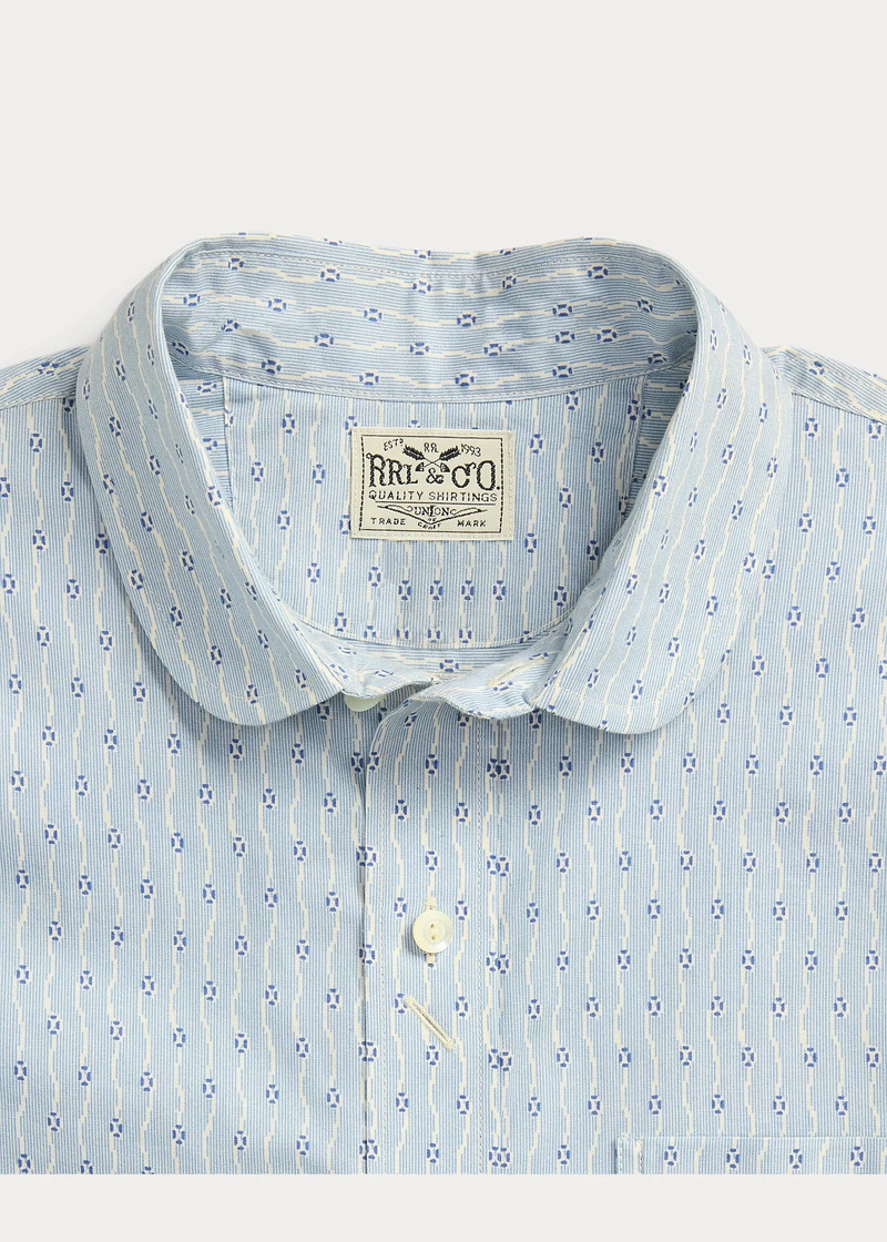 Floral-Print Woven Shirt 7