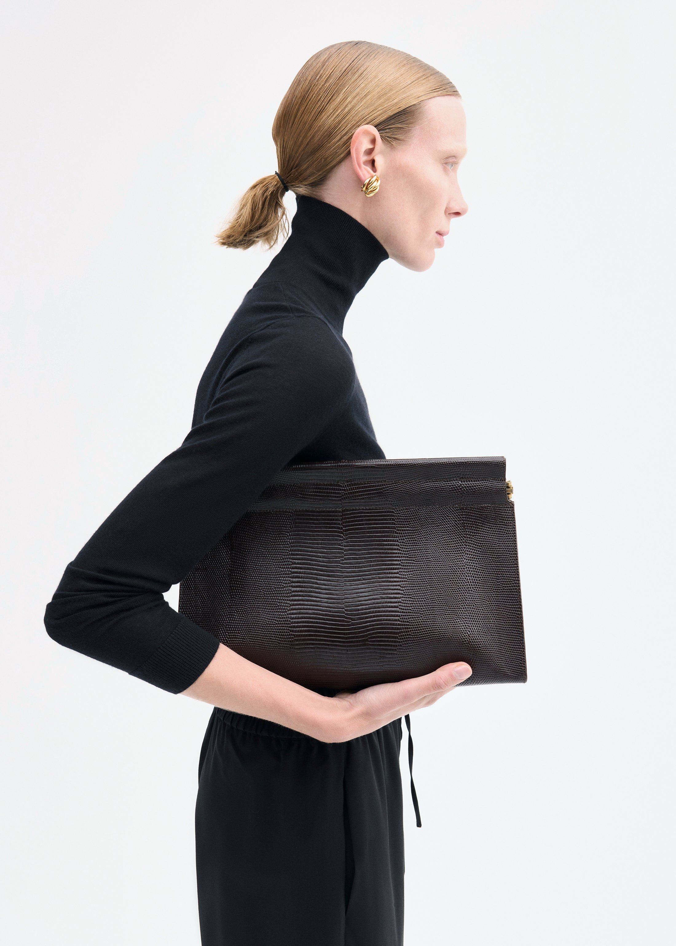 Slim Turtleneck in Fine Cashmere - 2