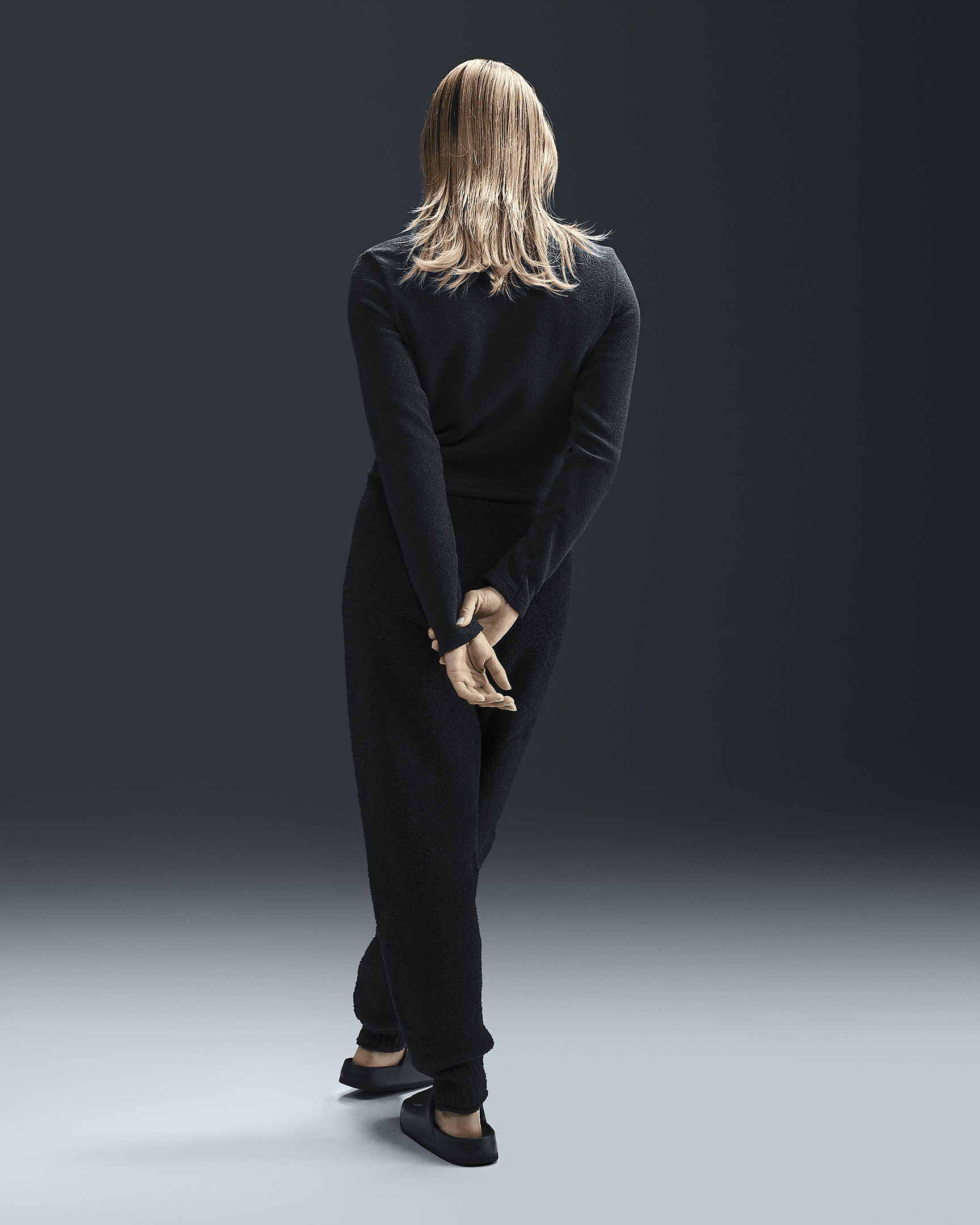 Nike Sportswear Phoenix Cozy Bouclé Women's High-Waisted Oversized Knit Pants - 4