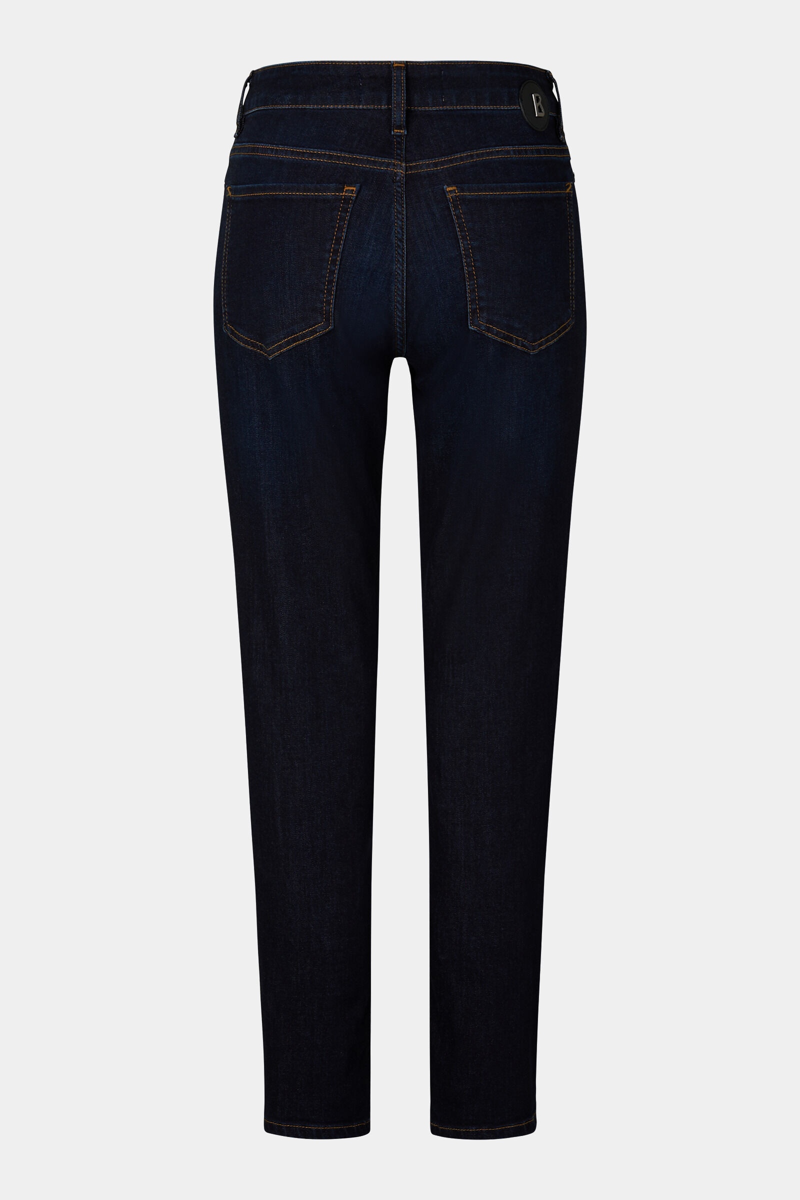 Slim fit Julie 7/8 jeans in Dark denim blue - 7