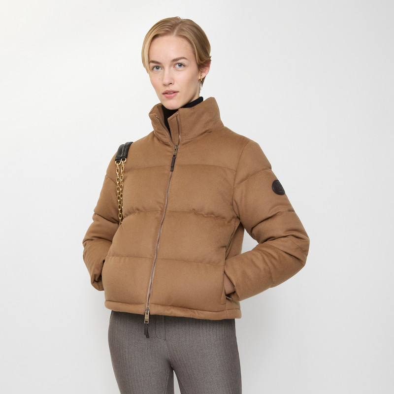 Burberry Cashmere Ambleside Puffer Jacket outlook