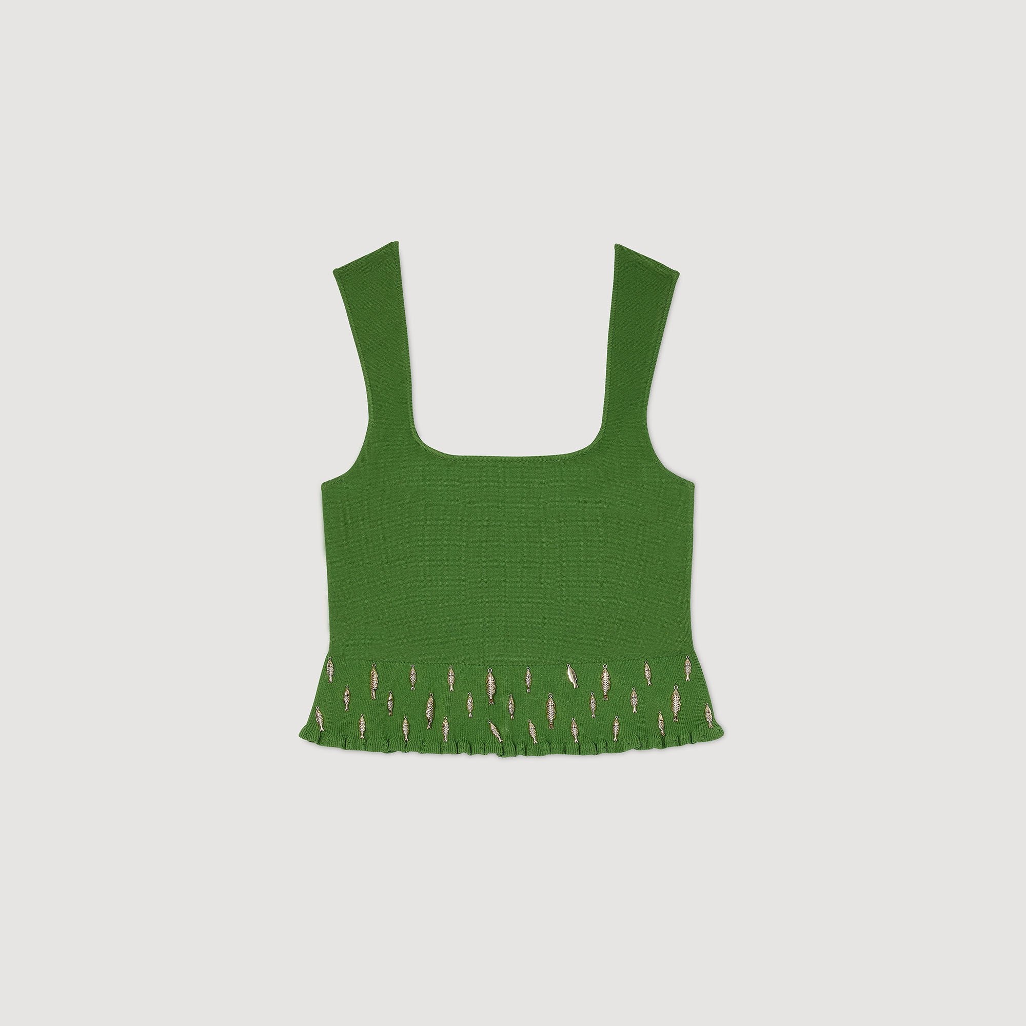 KNIT TOP WITH CHARMS - 6