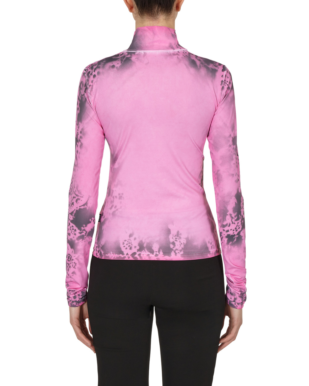 LACE SPRAY TURTLENECK - 5