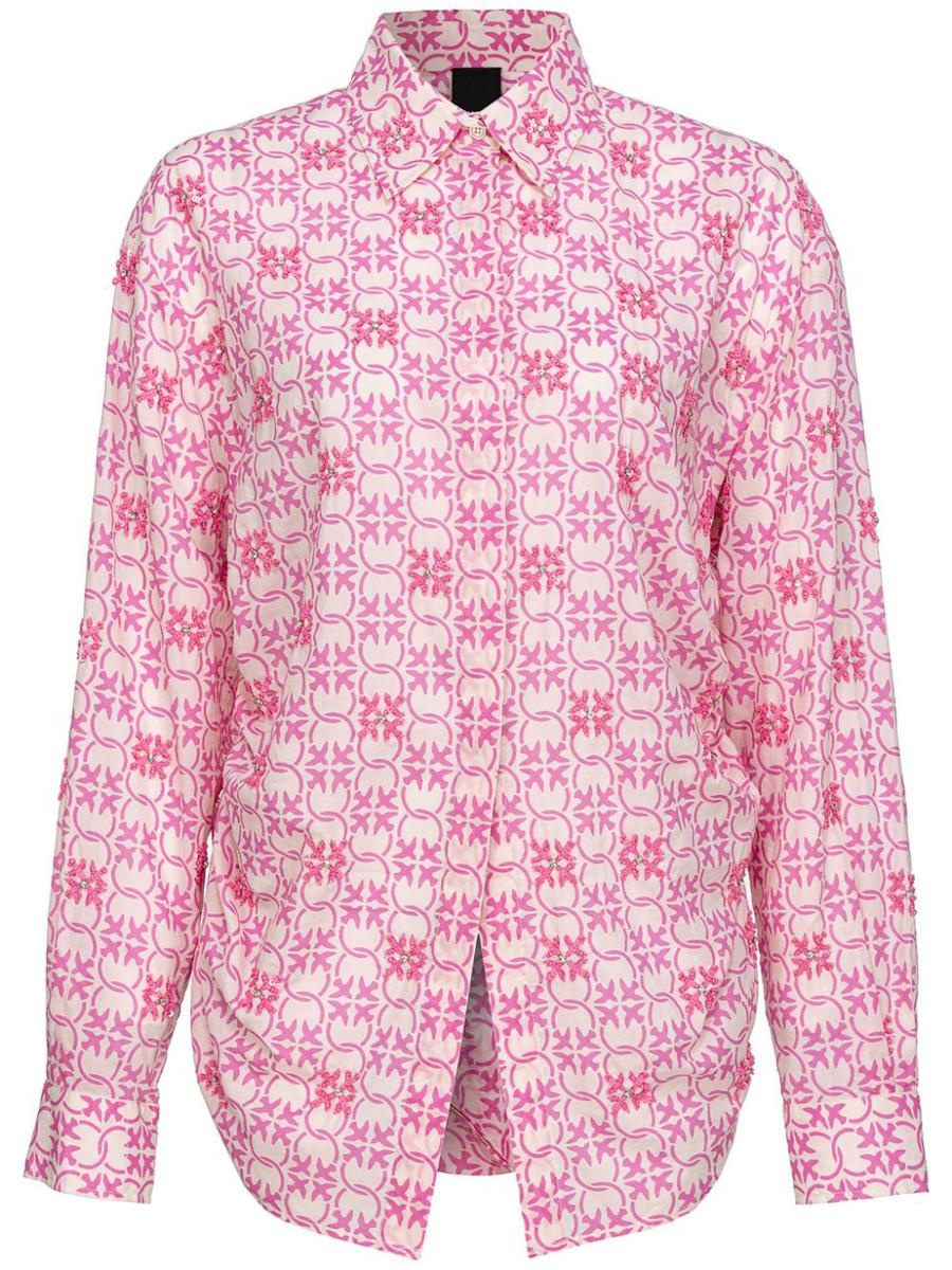 PINKO MONOGRAM SHIRT - 1