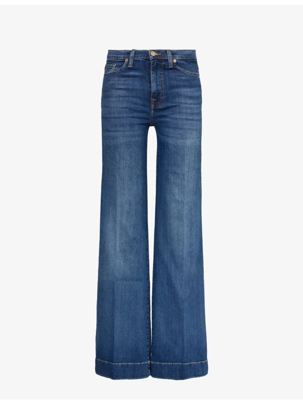 Modern Dojo flared high-rise stretch-denim jeans - 1