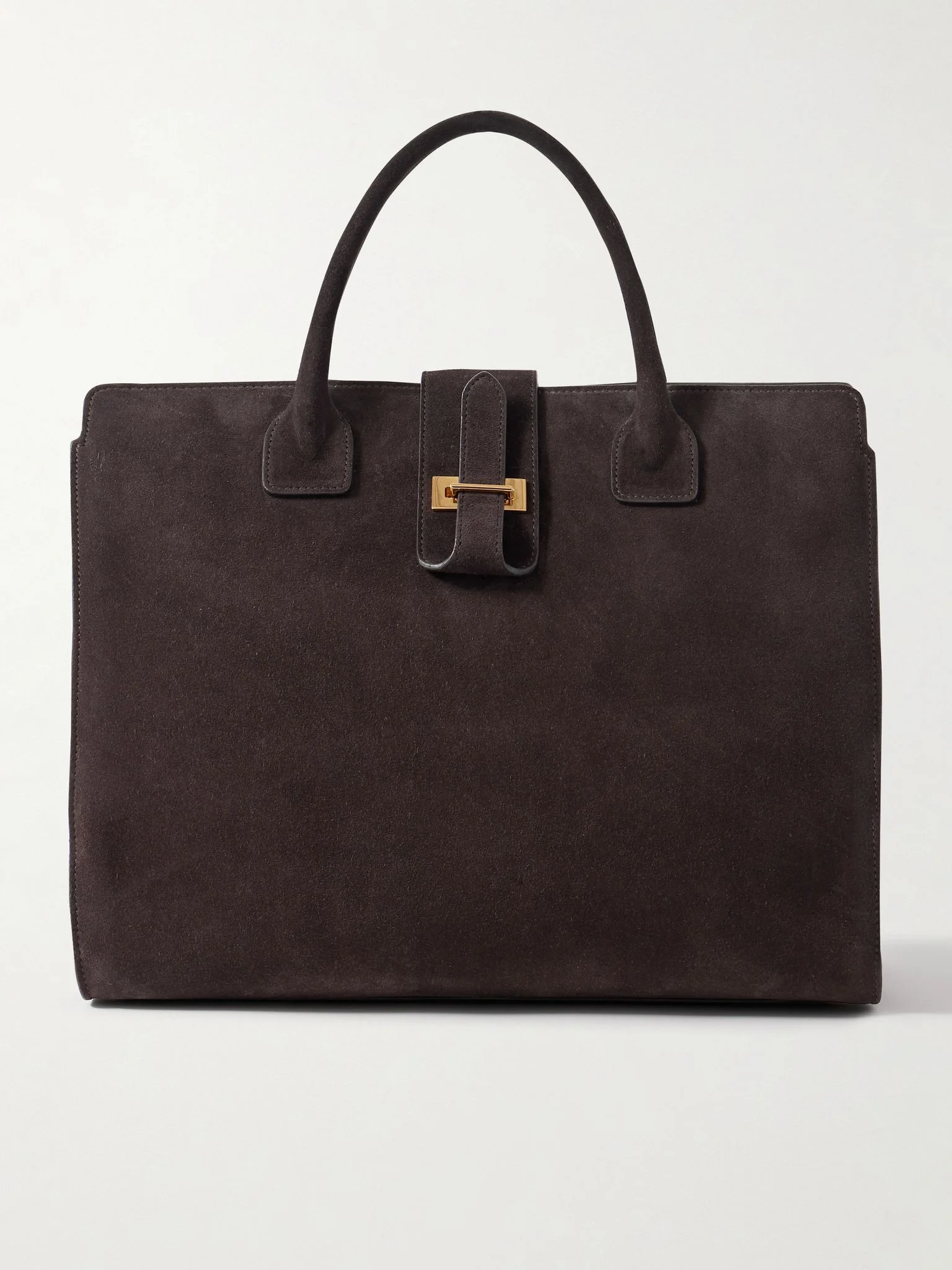 Lou suede tote Brown - 1