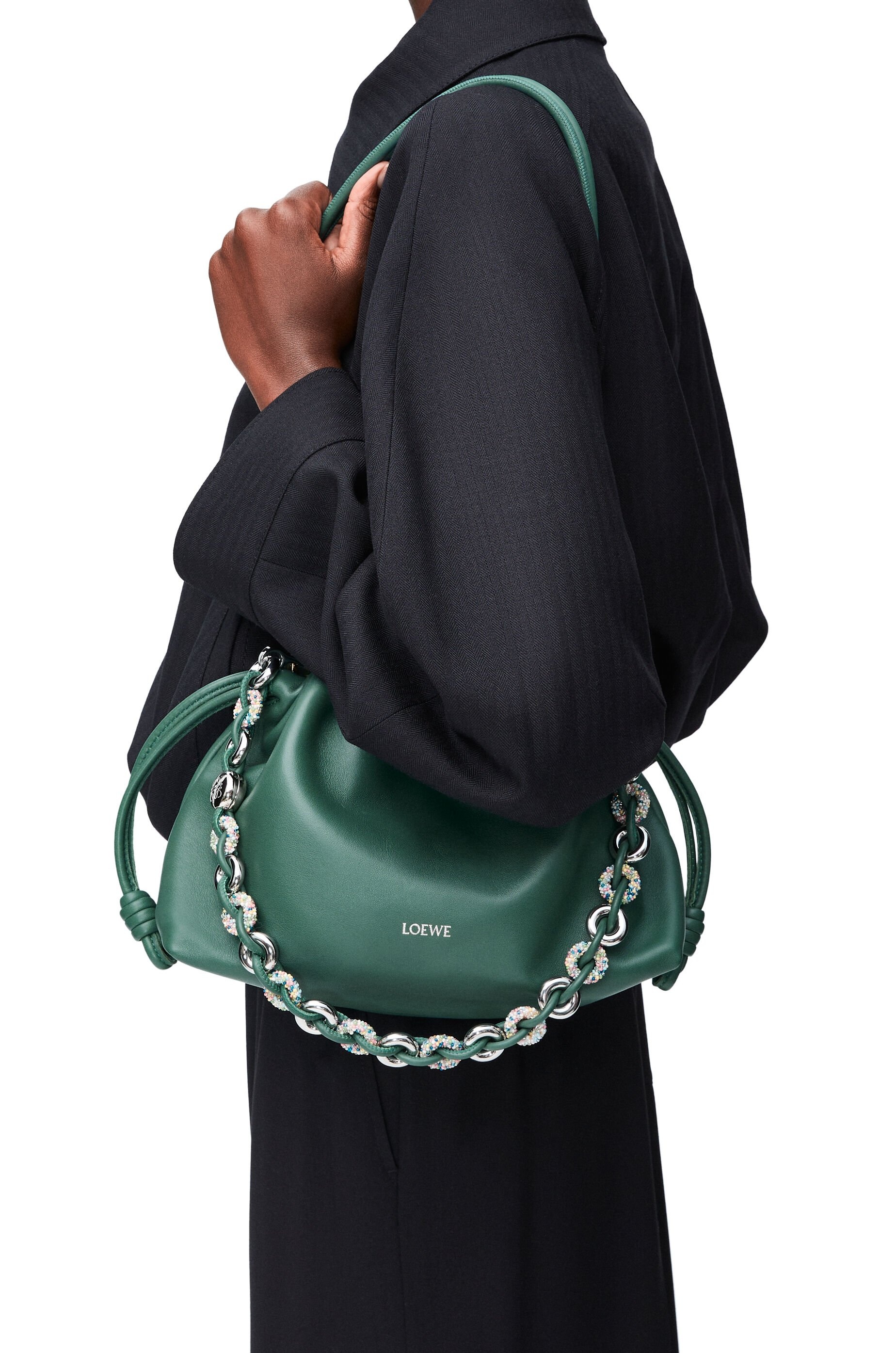 Medium Flamenco purse in mellow nappa lambskin 3