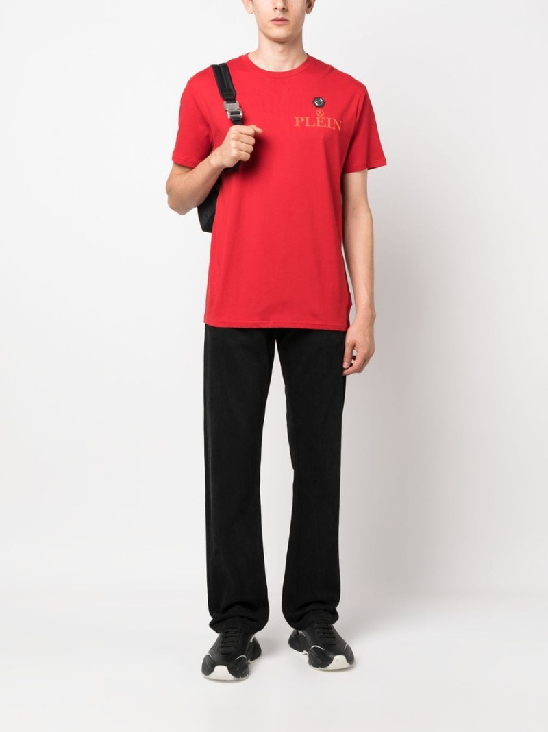 PHILIPP PLEIN SS Iconic Plein round-neck T-shirt outlook