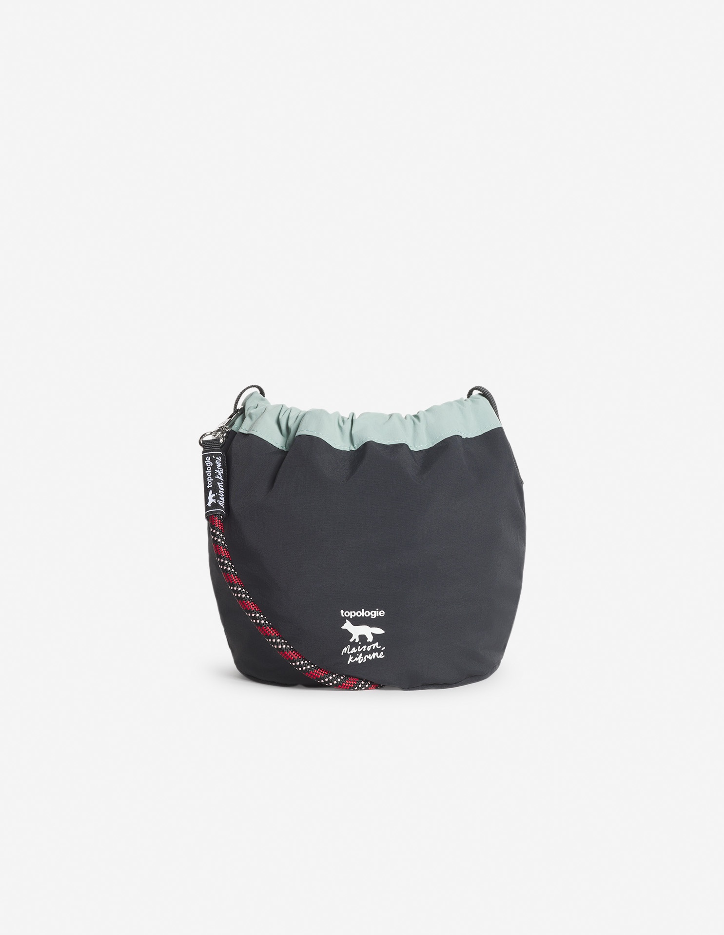 TOPOLOGIE x MAISON KITSUNE REVERSIBLE POUCH - 9