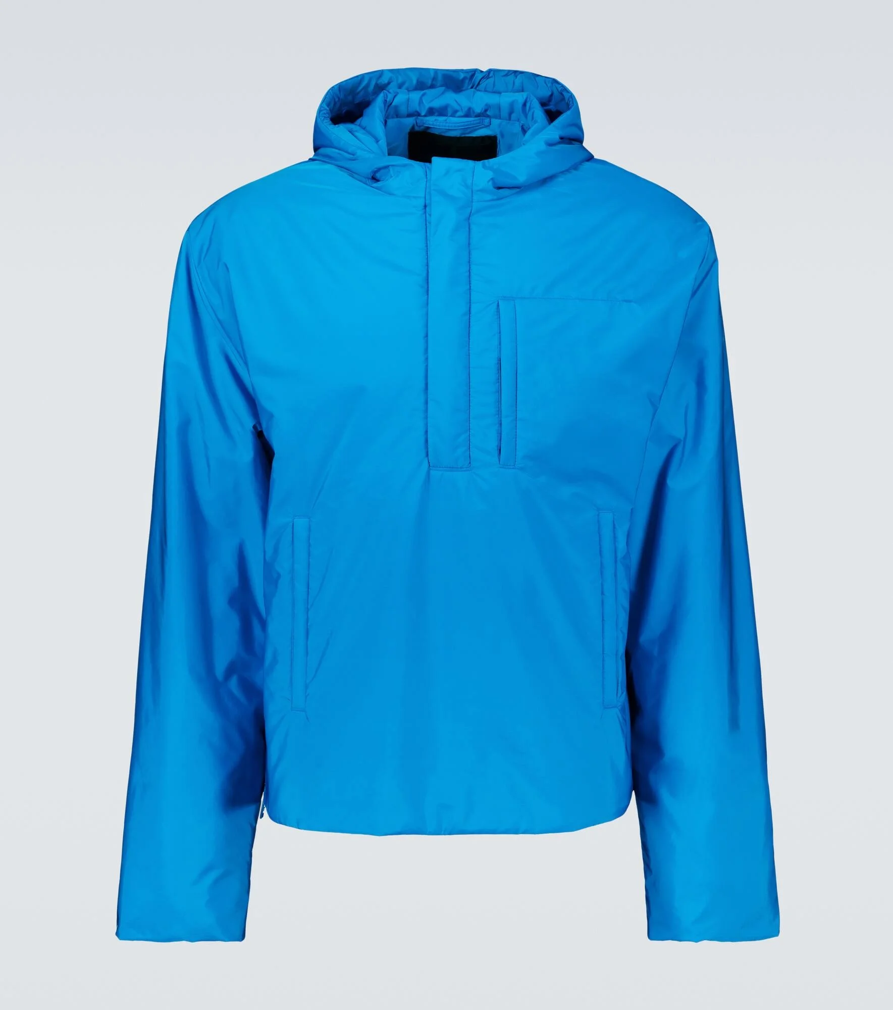 padded half-zip jacket - 1