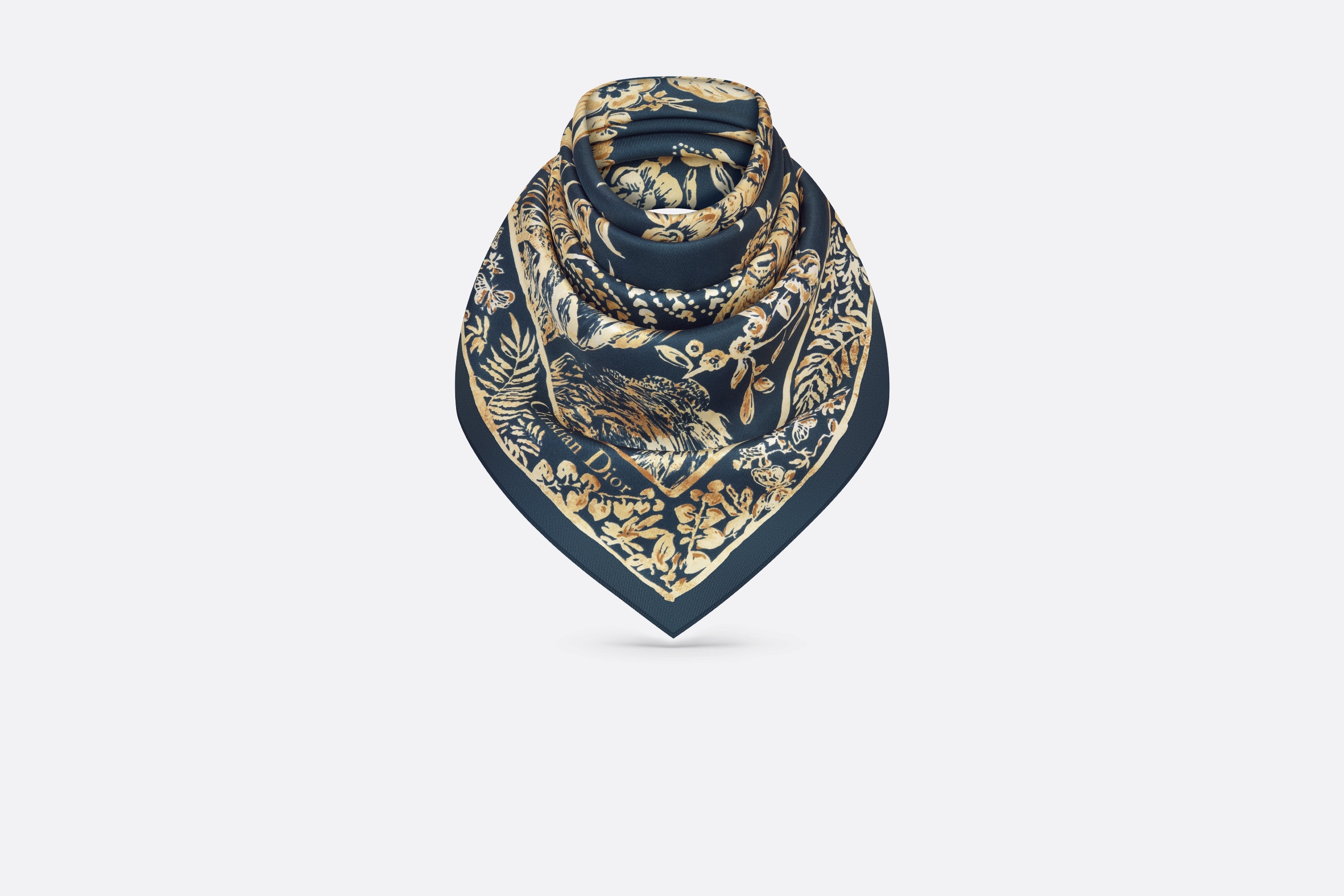 Dior Idylle 90 Square Scarf - 2