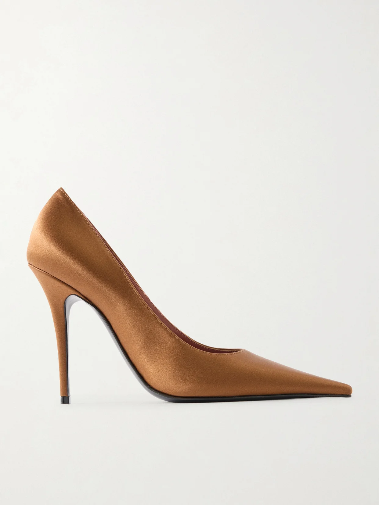Barbara Satin Pumps - 1