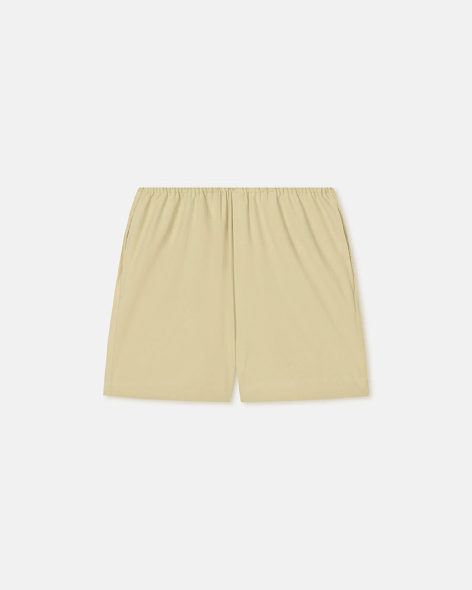 Tailored Washed Calico Shorts - 1
