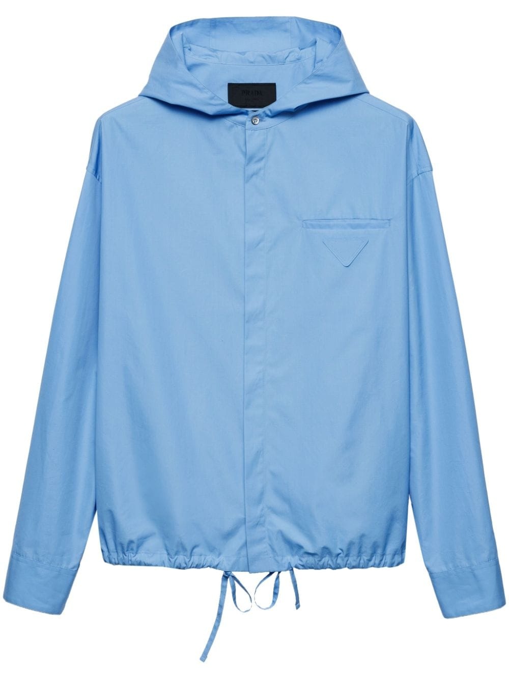 シャツ PRADA SC794_15PE HOODED COTTON SHIRT Prada hooded cotton shirt | farfetch | REVERSIBLE
