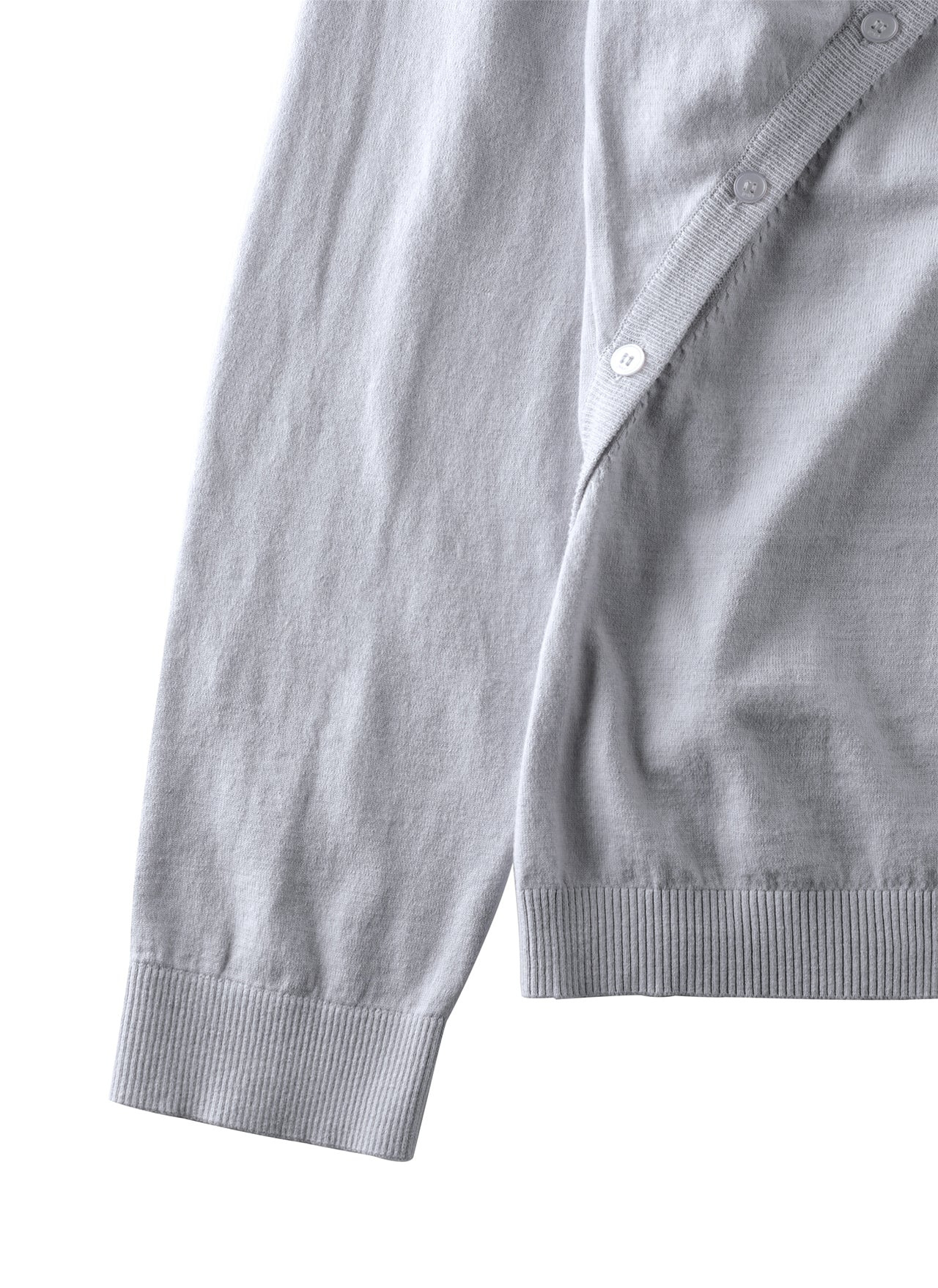 8.0 KNIT HOODIE CENTER (LIGHT GREY) - 7