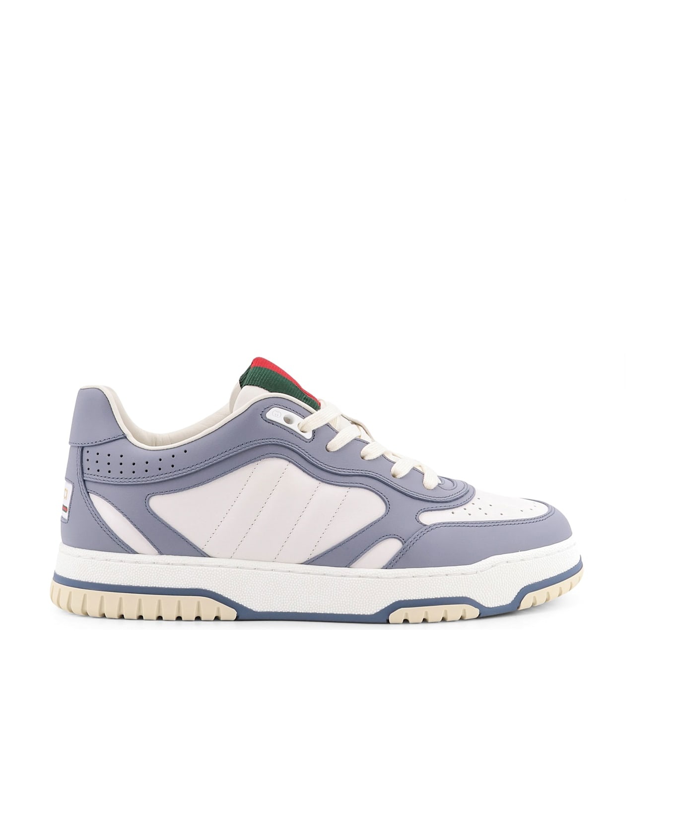 Re-web Leather Sneakers - 1