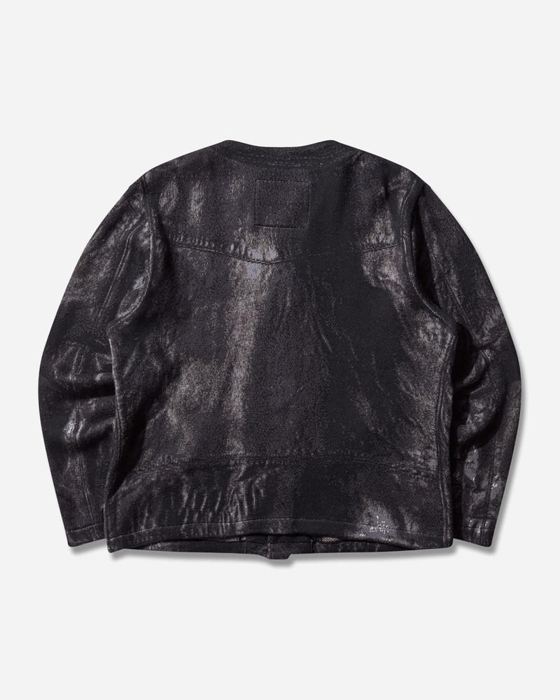 NEIGHBORHOOD Men's TOLQ Riders Pattern Cardigan Black outlook