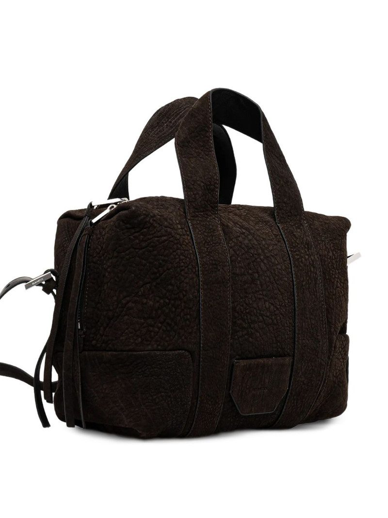 grained-leather tote bag 3