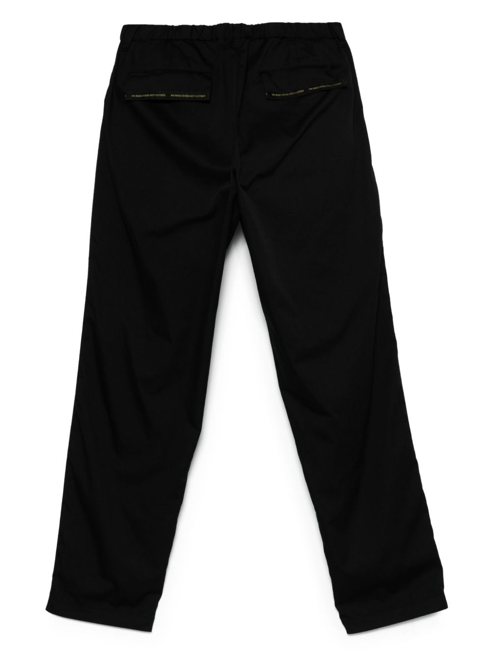 logo tape-detail trousers - 2
