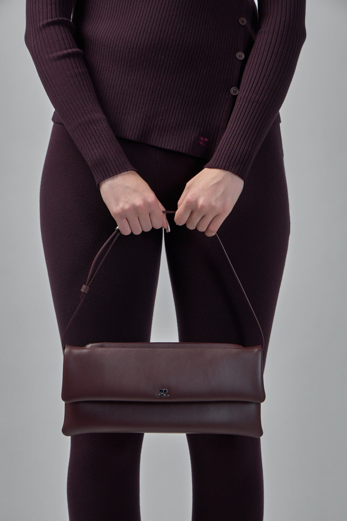 Cuff Leather Clutch - 4